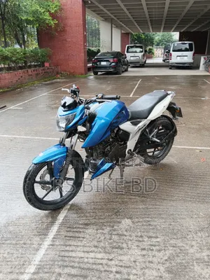 টিভিএস অ্যাপাচে ১৬০ ৪ভি ২০১৯ নীল