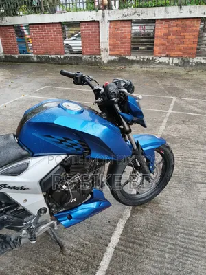 টিভিএস অ্যাপাচে ১৬০ ৪ভি ২০১৯ নীল