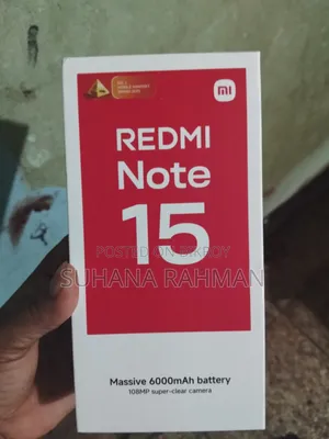 শাওমি রেডমি নোট ১৫ ২৫৬ জিবি সাদা