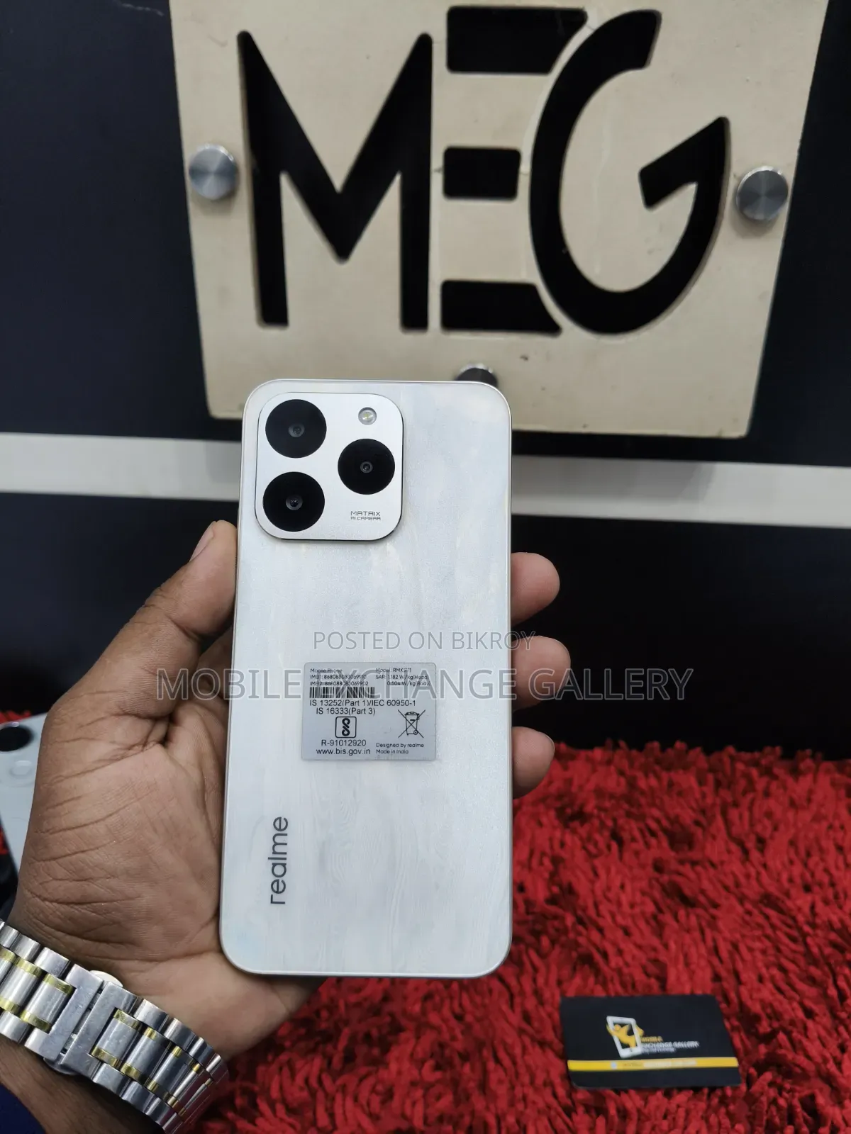 Realme 15T 256 GB Silver