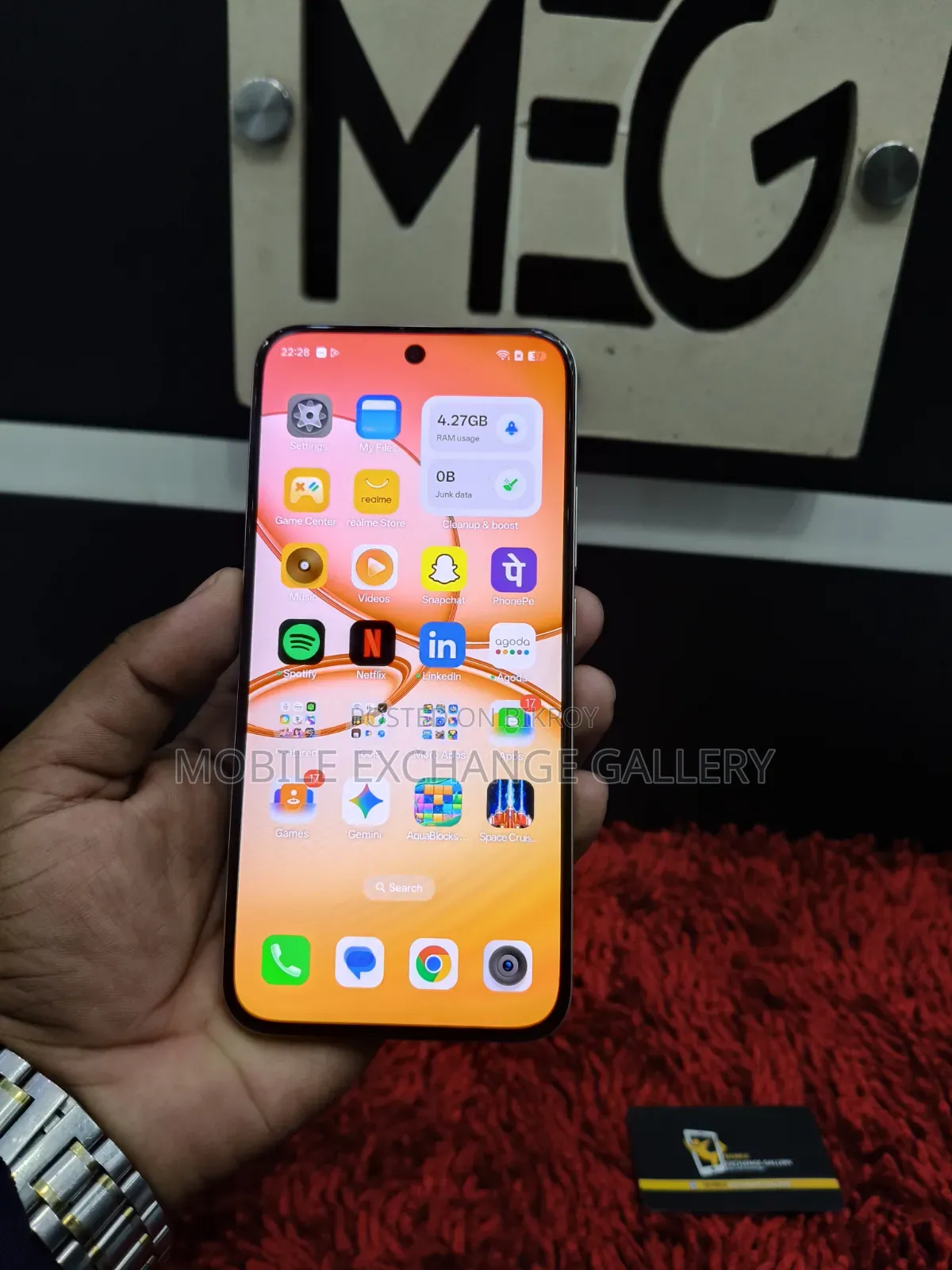 Realme 15T 256 GB Silver