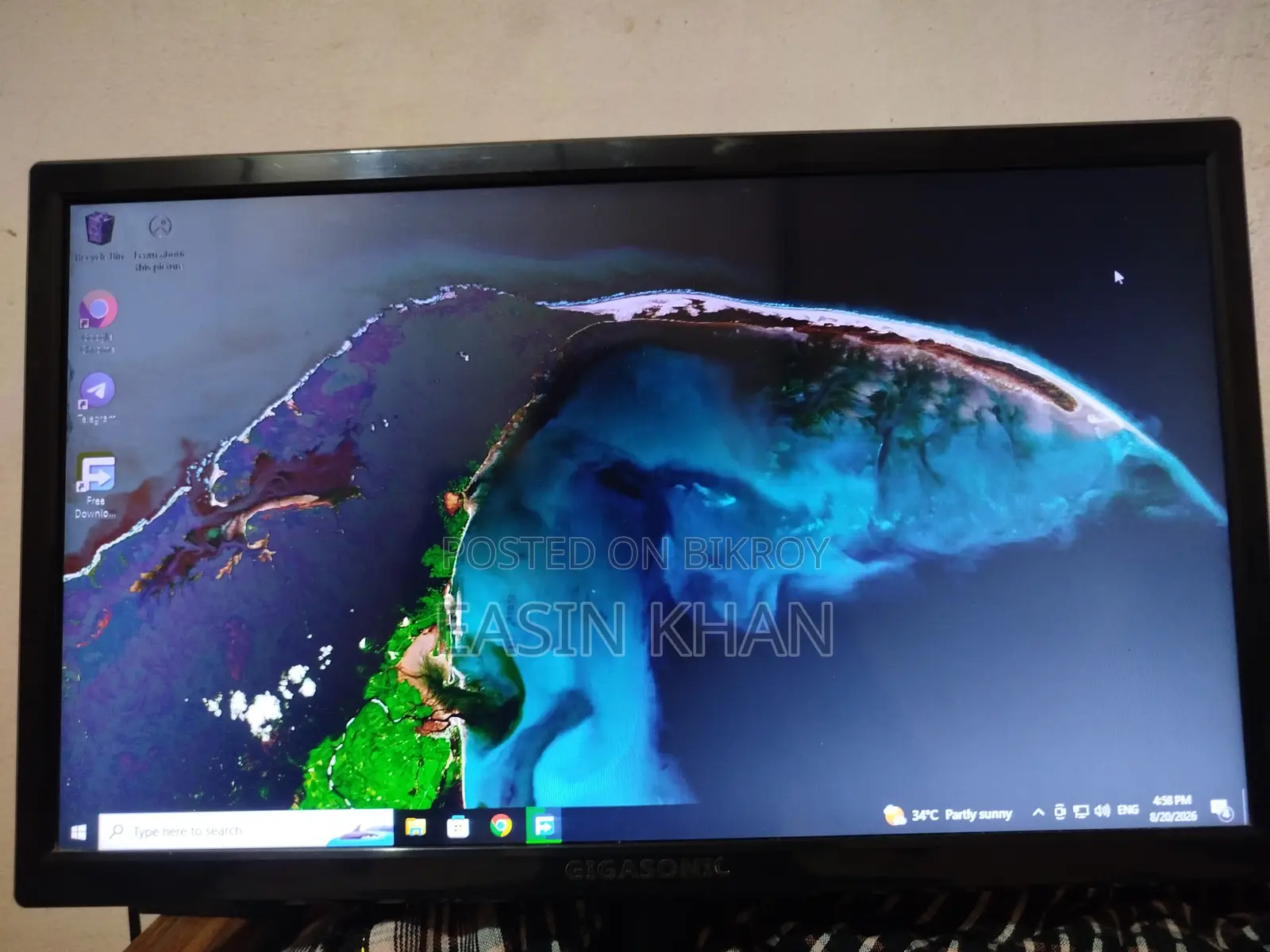 Desktop Computer 4GB AMD SSD 256GB