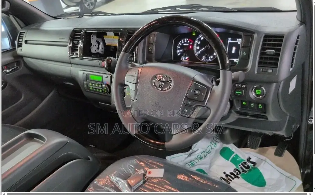 New Toyota HiAce 2025 Black
