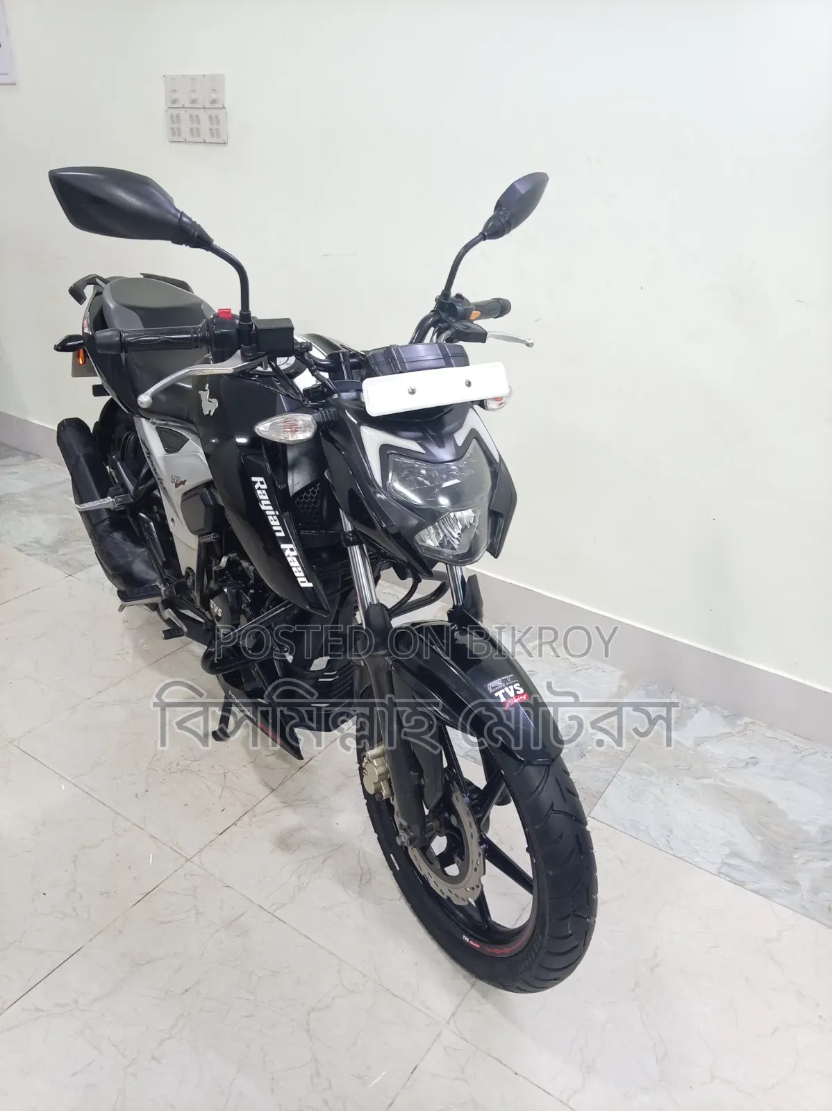 TVS Apache RTR 160 4V 2024 Black