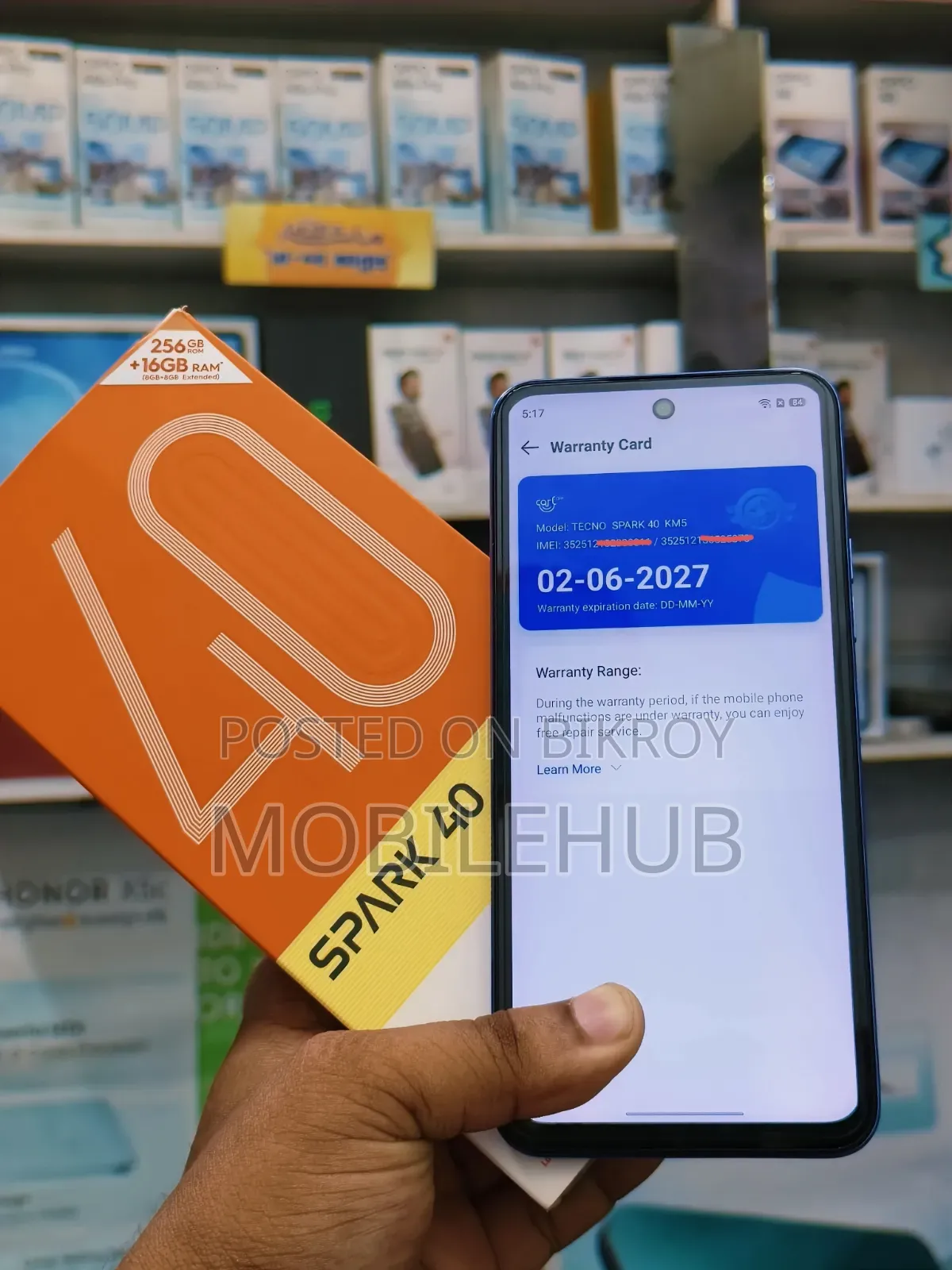 New Tecno Spark 40 256 GB Purple