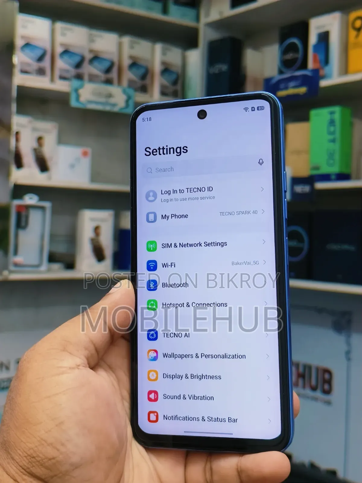 New Tecno Spark 40 256 GB Purple