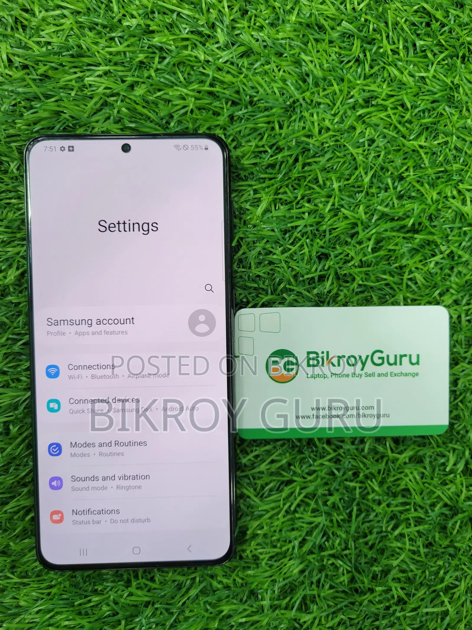 স্যামসাং গ্যালাক্সি এস২১ ৫জি ২৫৬ জিবি ব্ল্যাক