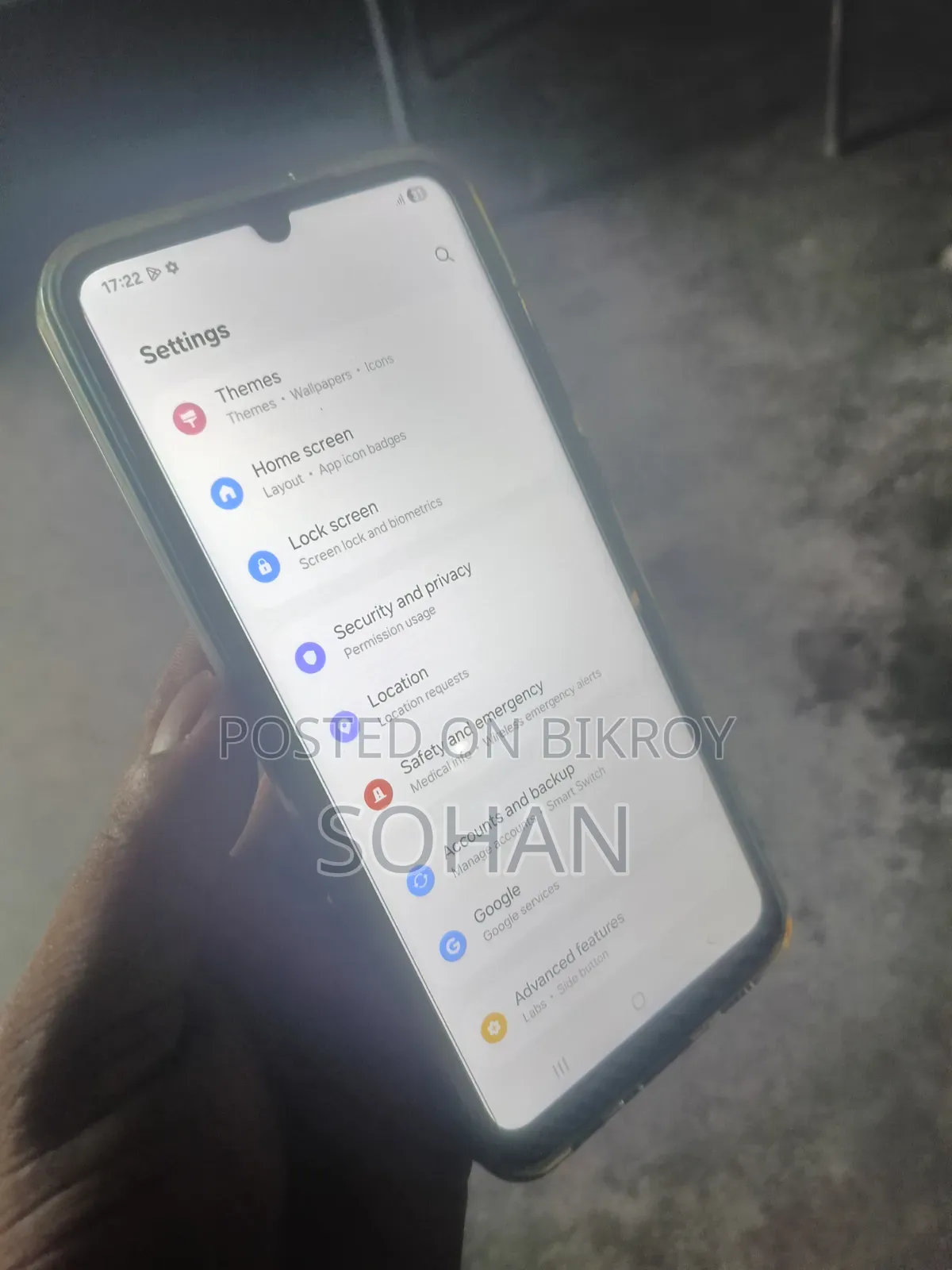 স্যামসাং গ্যালাক্সি এ০৫ ১২৮ জিবি গ্রে