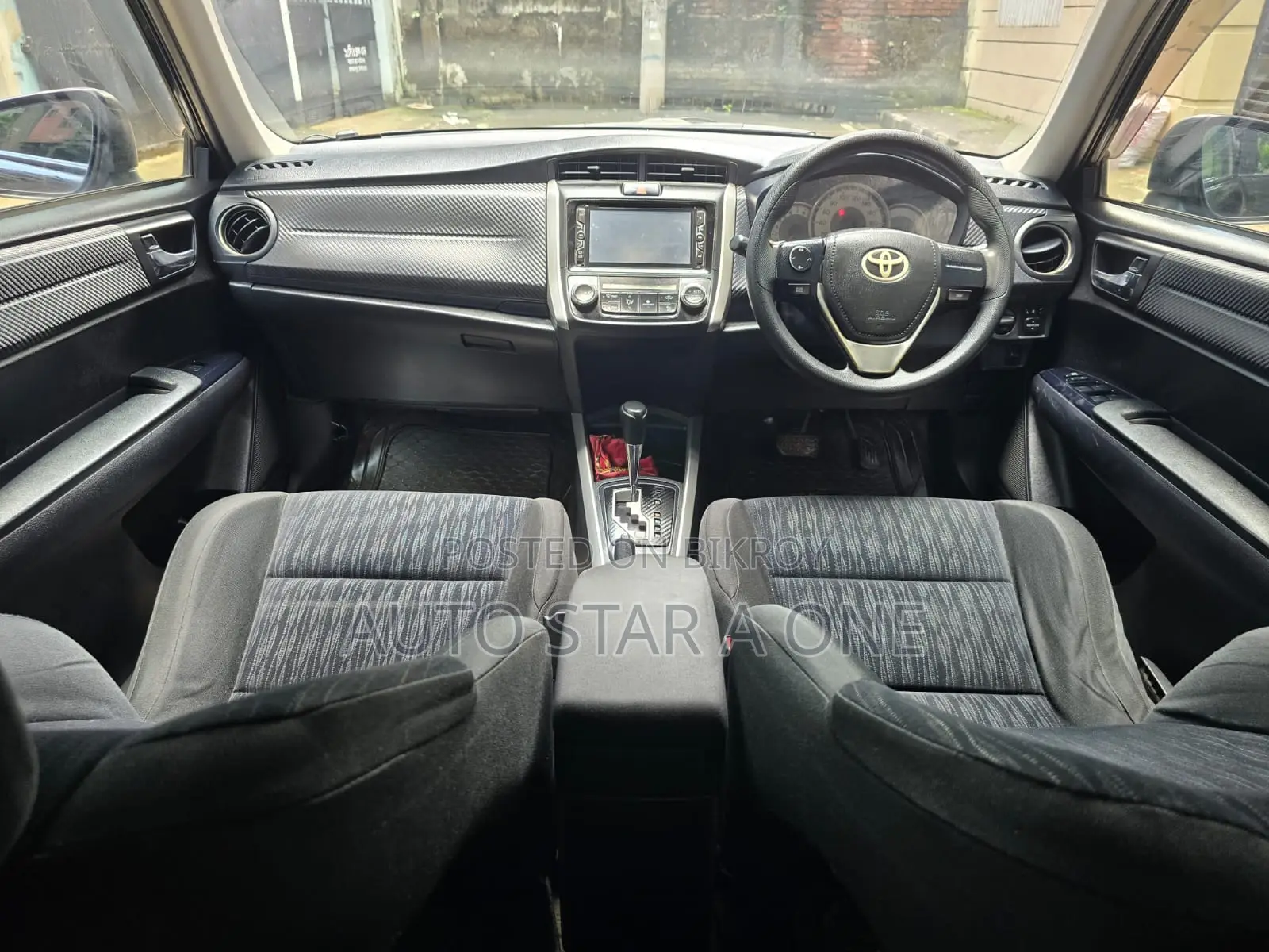 Toyota Corolla Fielder 1.5 Petrol All-Wheel Drive 2012 Black