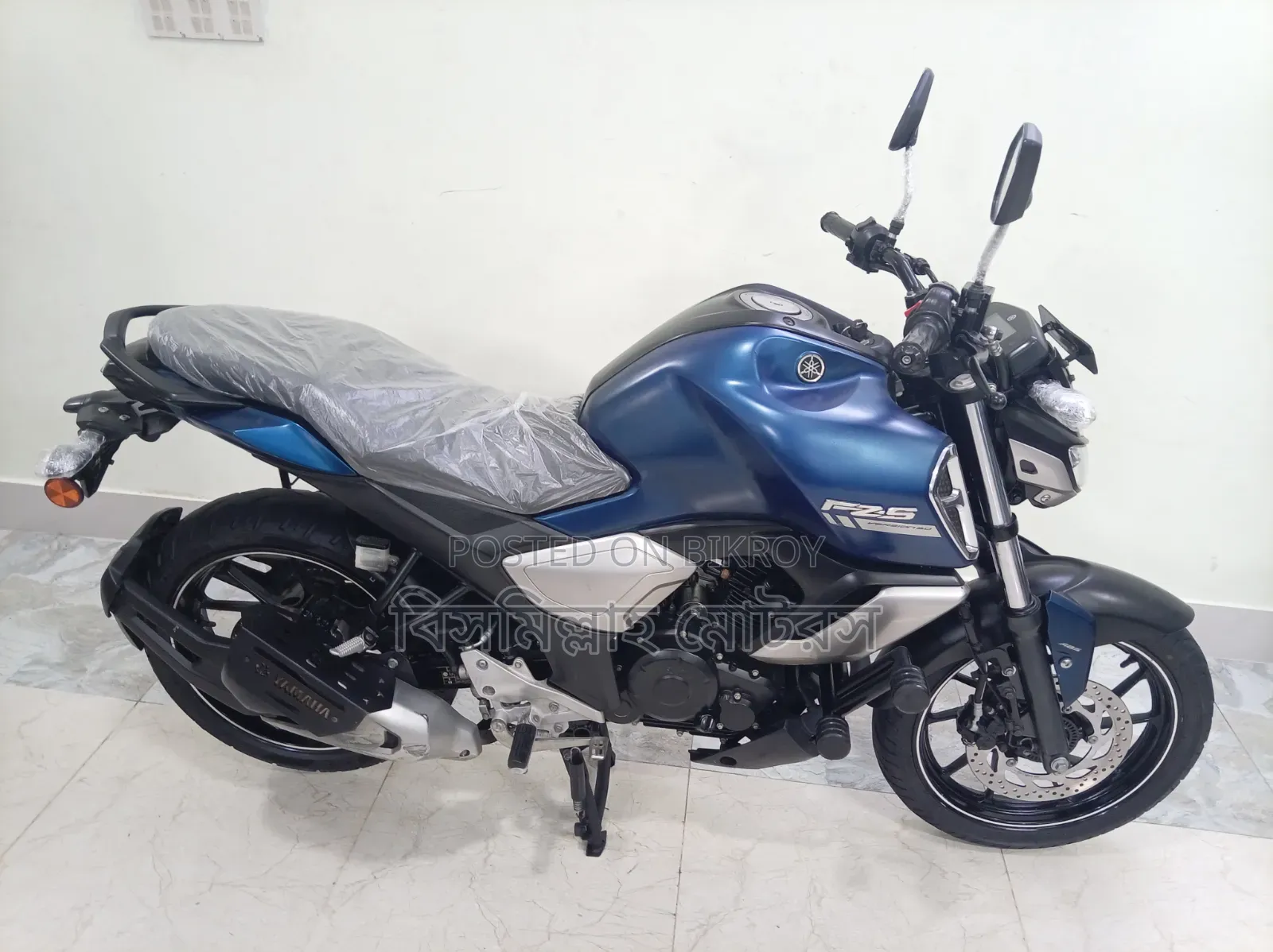 ইয়ামাহা এফজেডএস ভি৩ ২০২৪ ব্লু