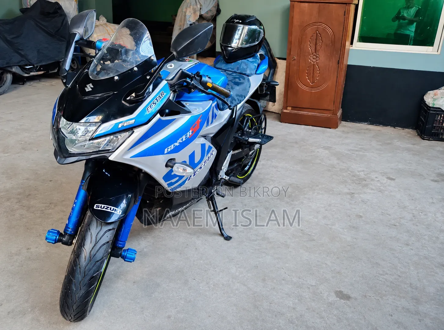Suzuki Gixxer SF 2024 Blue