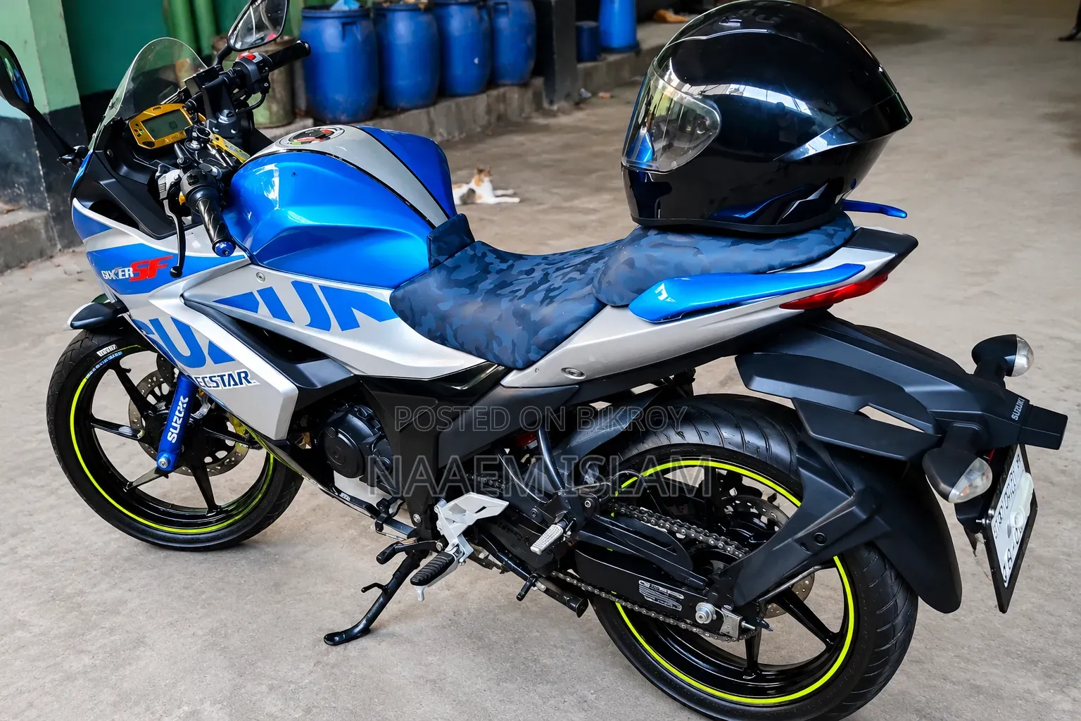 Suzuki Gixxer SF 2024 Blue
