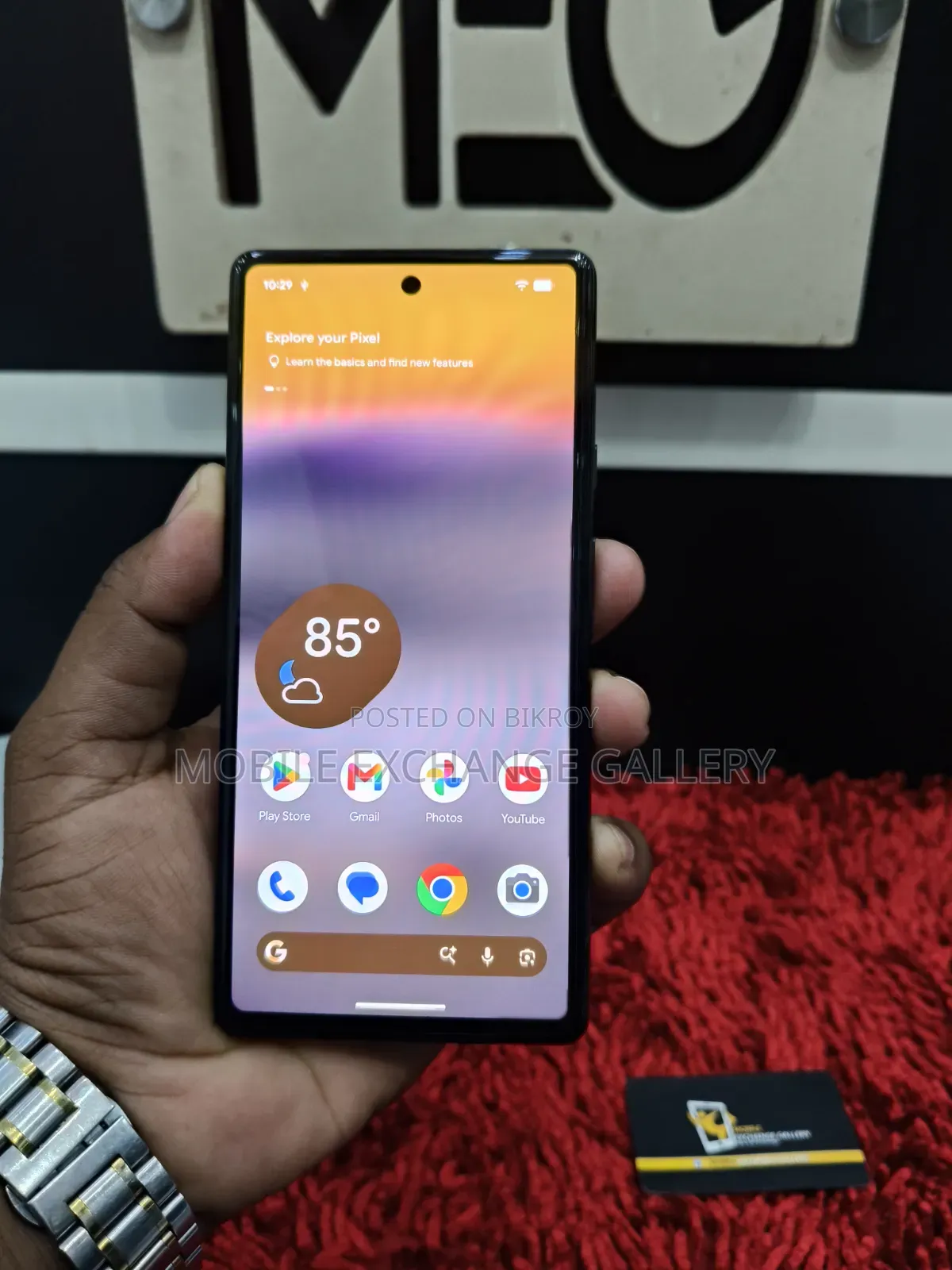 গুগল পিক্সেল ৬এ ১২৮ জিবি ব্ল্যাক