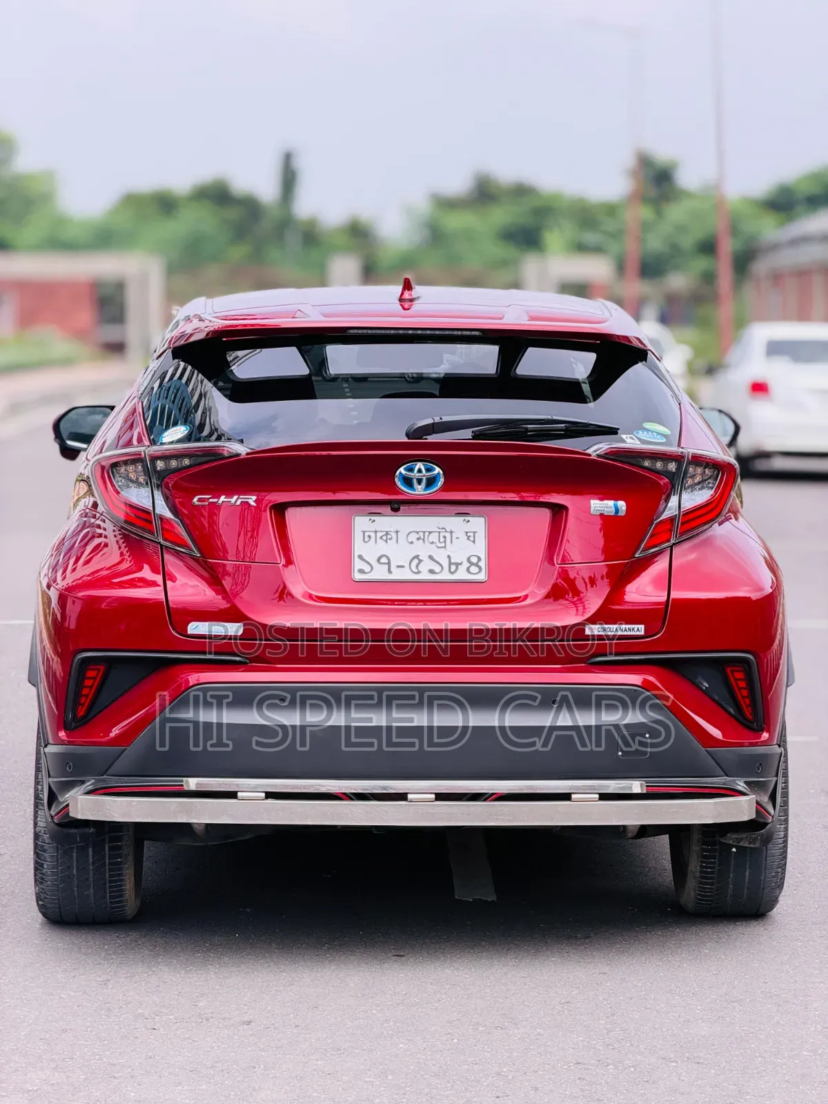 Toyota C-HR 2017 Maroon