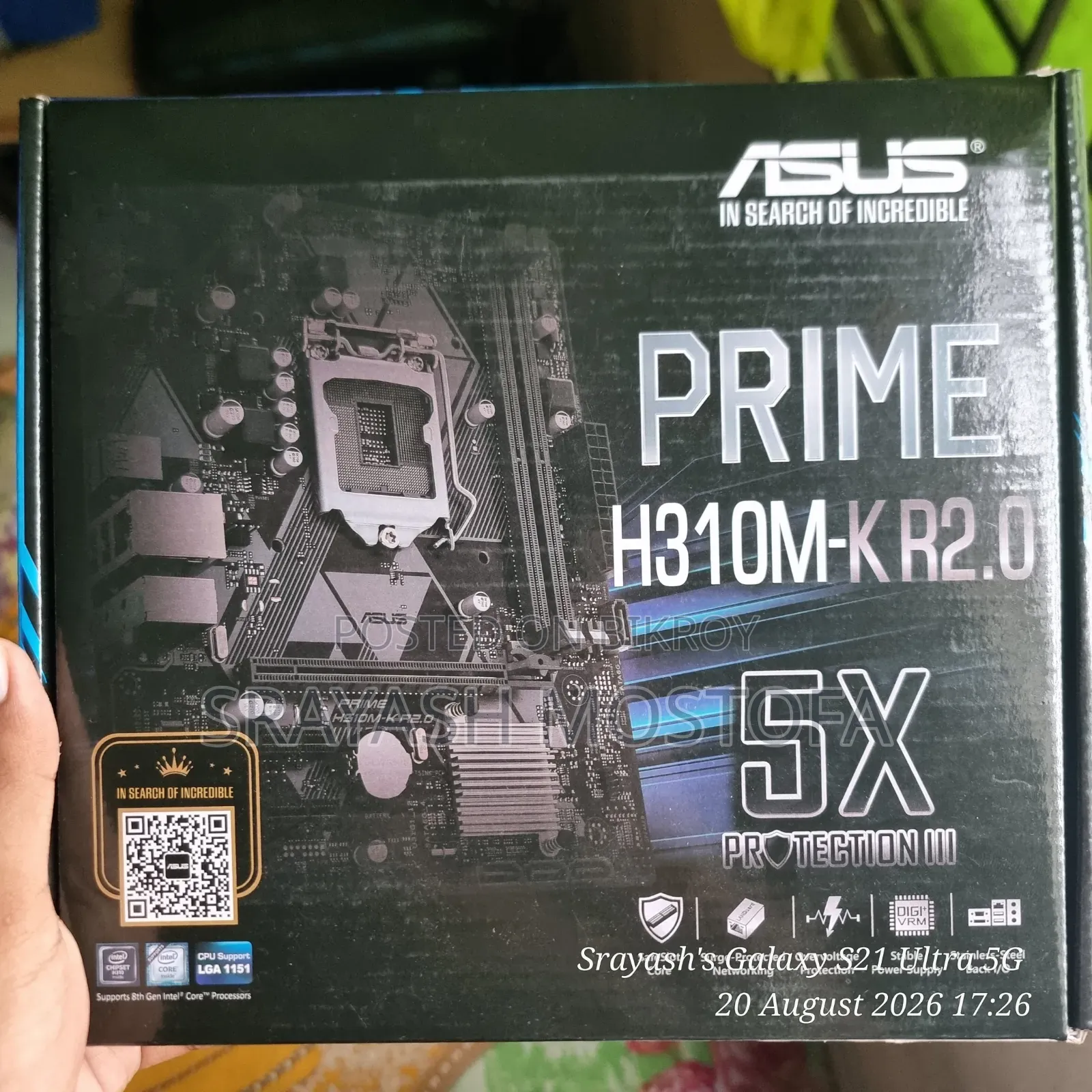 ASUS Prime H310m-K R2.0