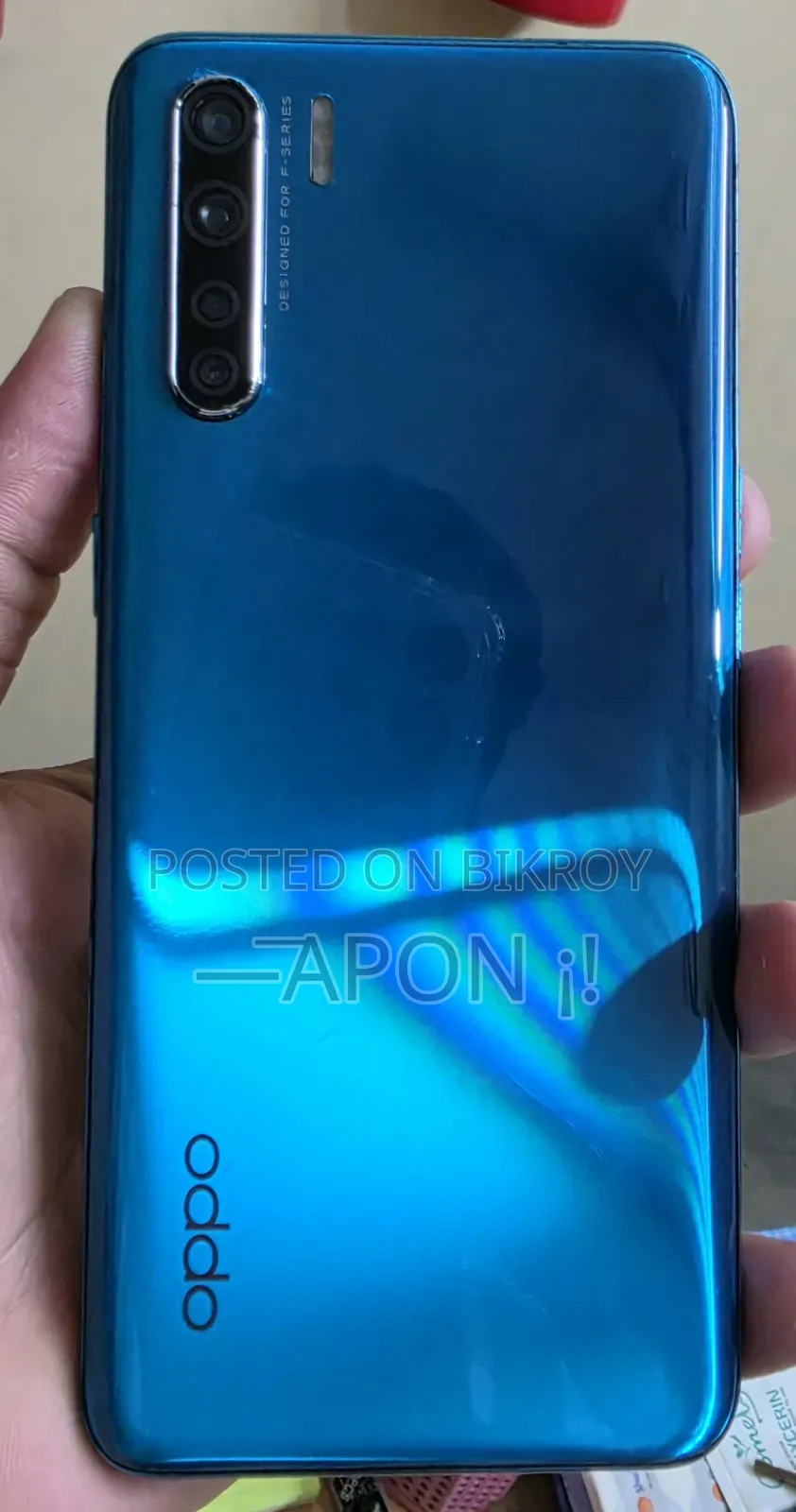 Oppo F15 128 GB Blue
