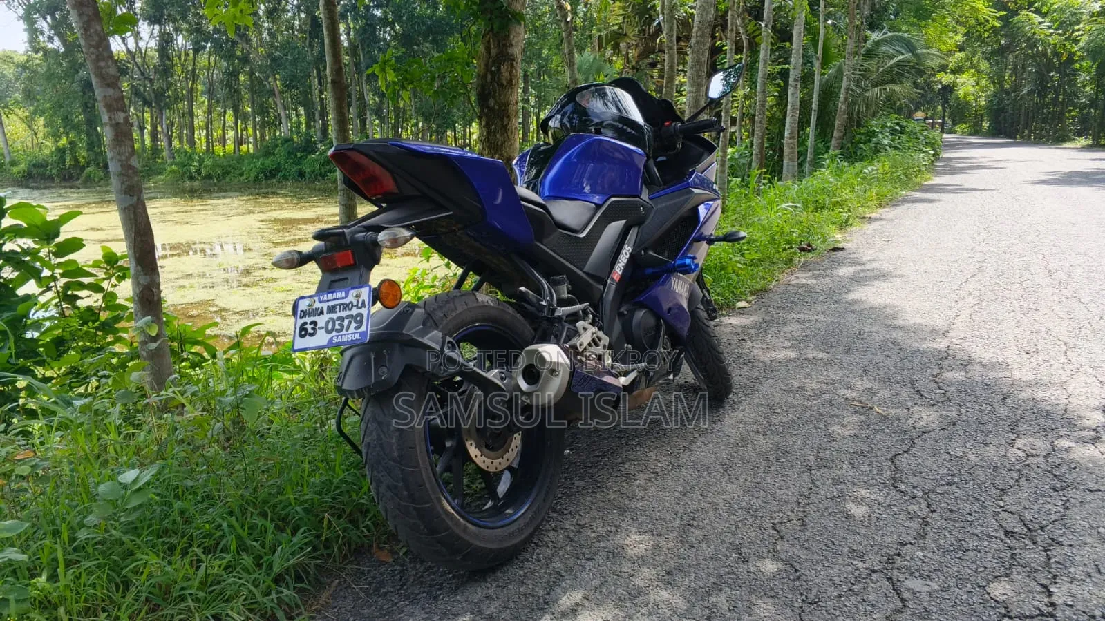 Yamaha R15 V3 2024 Blue