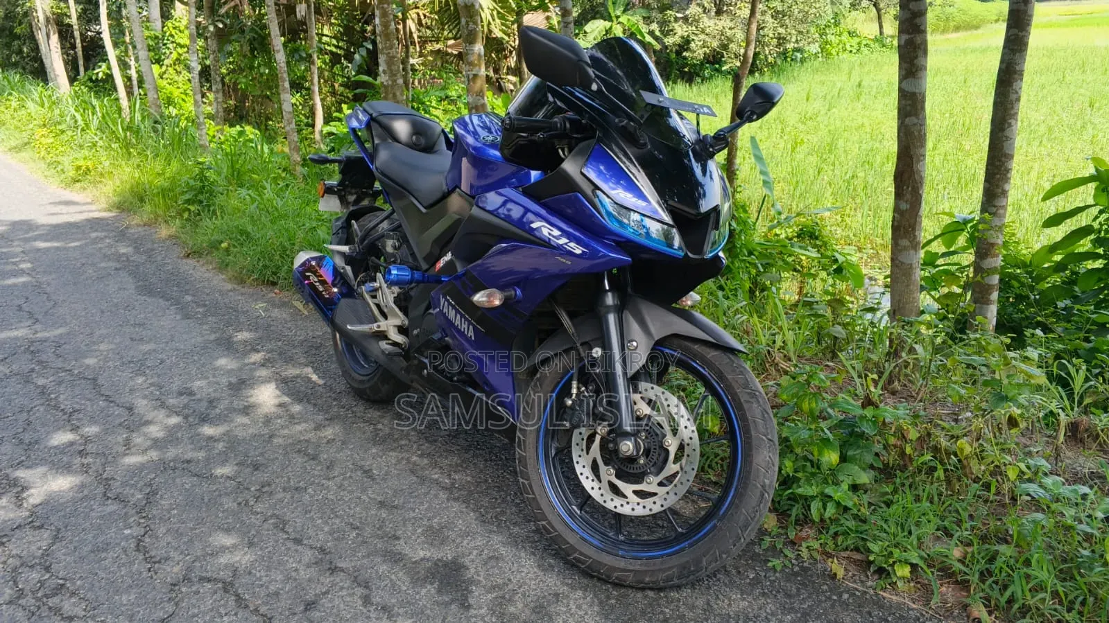 Yamaha R15 V3 2024 Blue