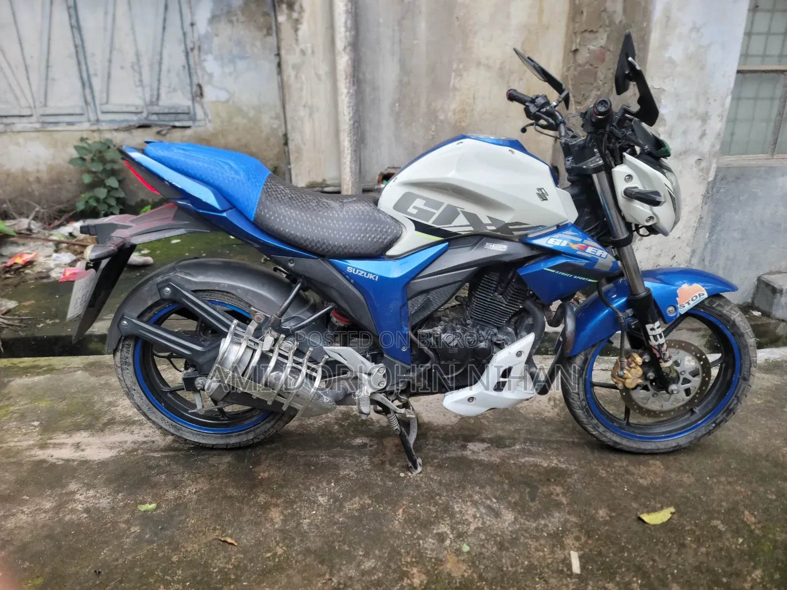 Suzuki Gixxer 2016 White