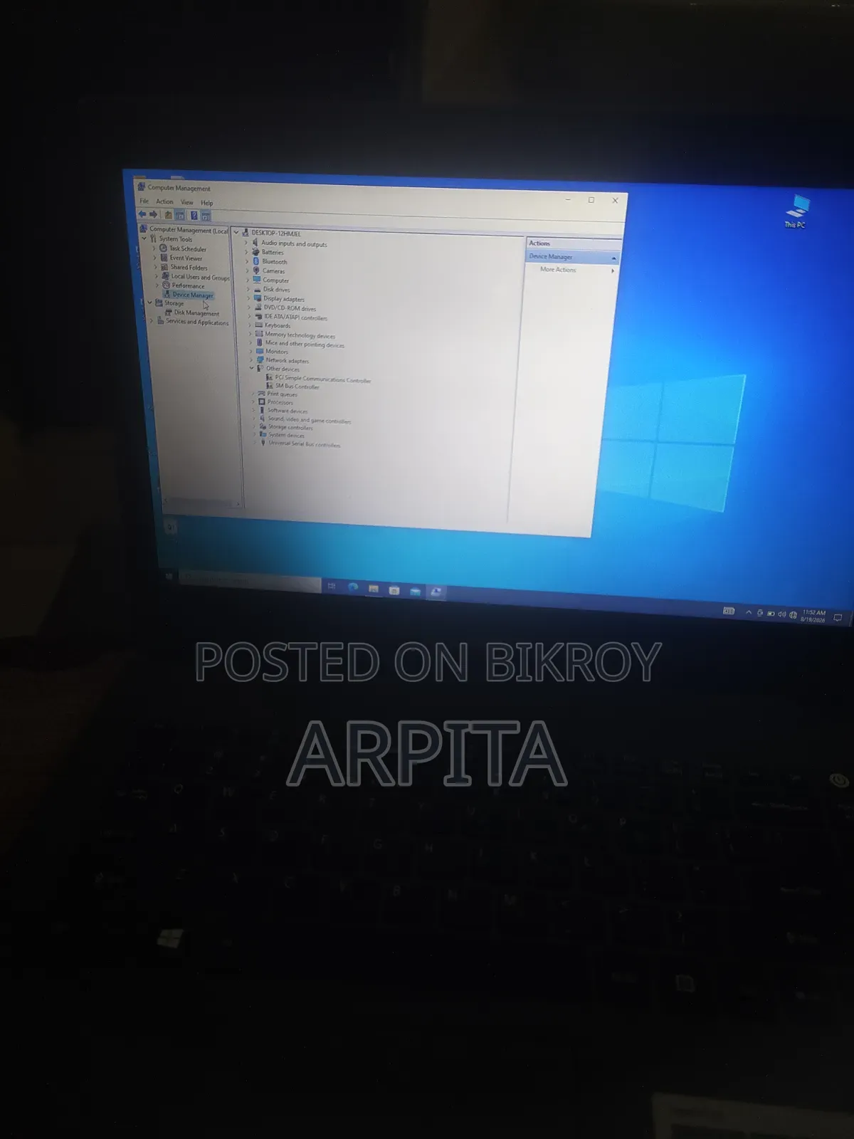 Laptop Acer Aspire E1-471 8GB Intel Core i5 SSD 512GB