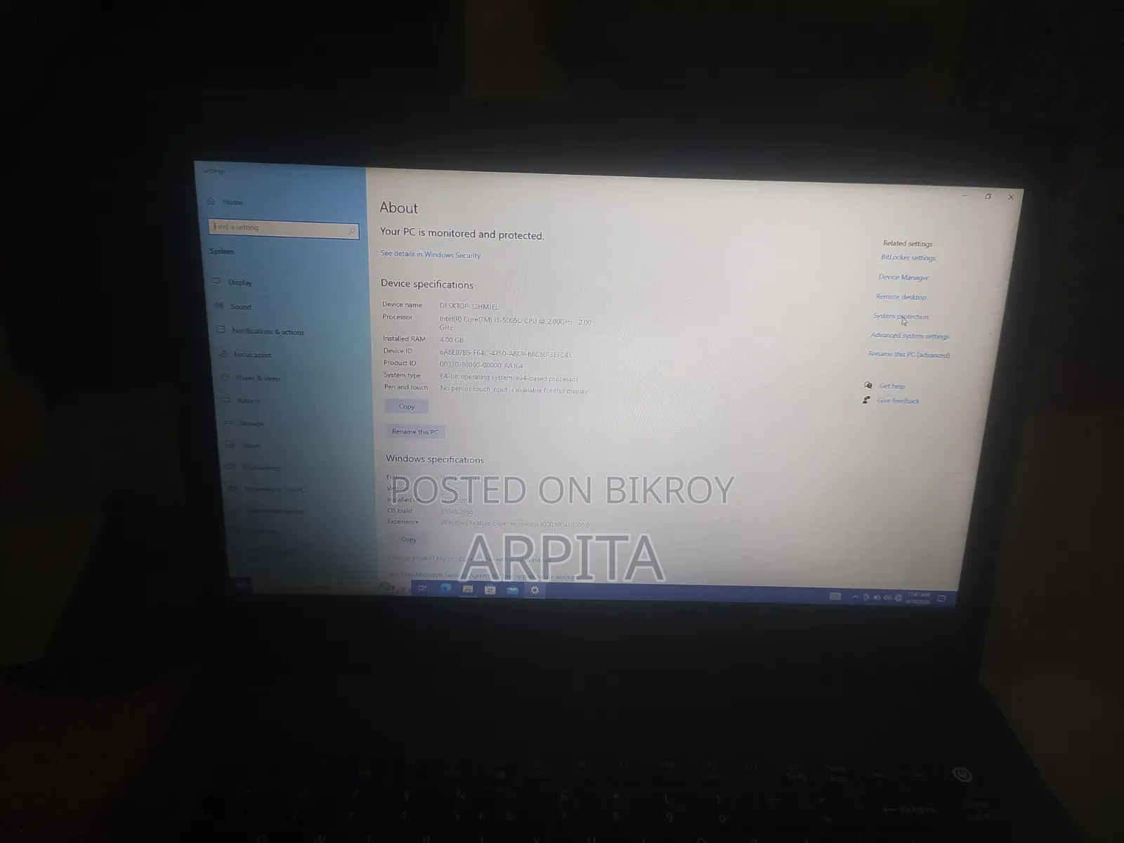 Laptop Acer Aspire E1-471 8GB Intel Core i5 SSD 512GB