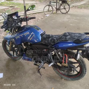 টিভিএস আপাচি আরটিআর ১৬০ টুভি ২০১৮ নীল