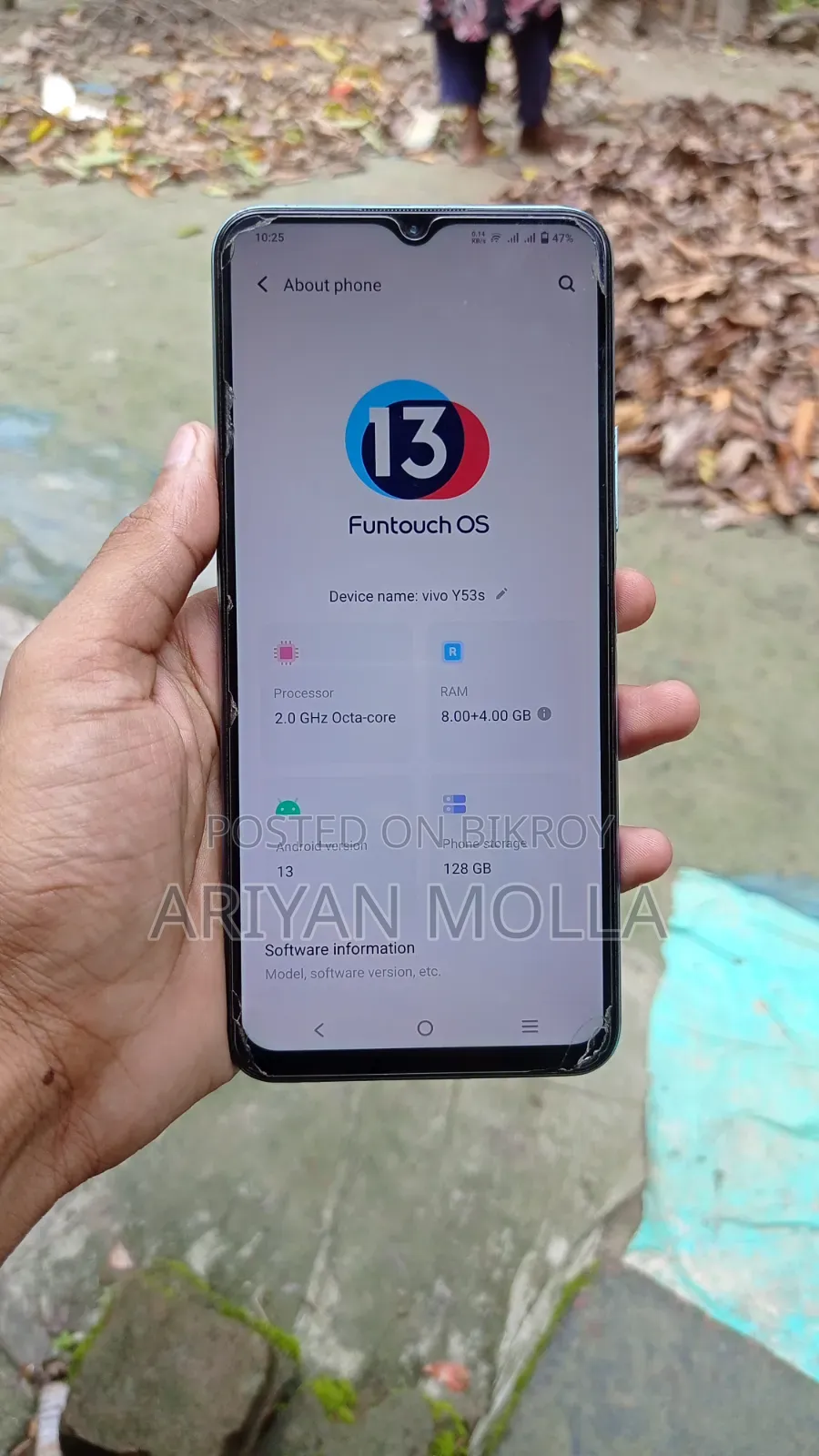 Vivo Y53s 128 GB Orange