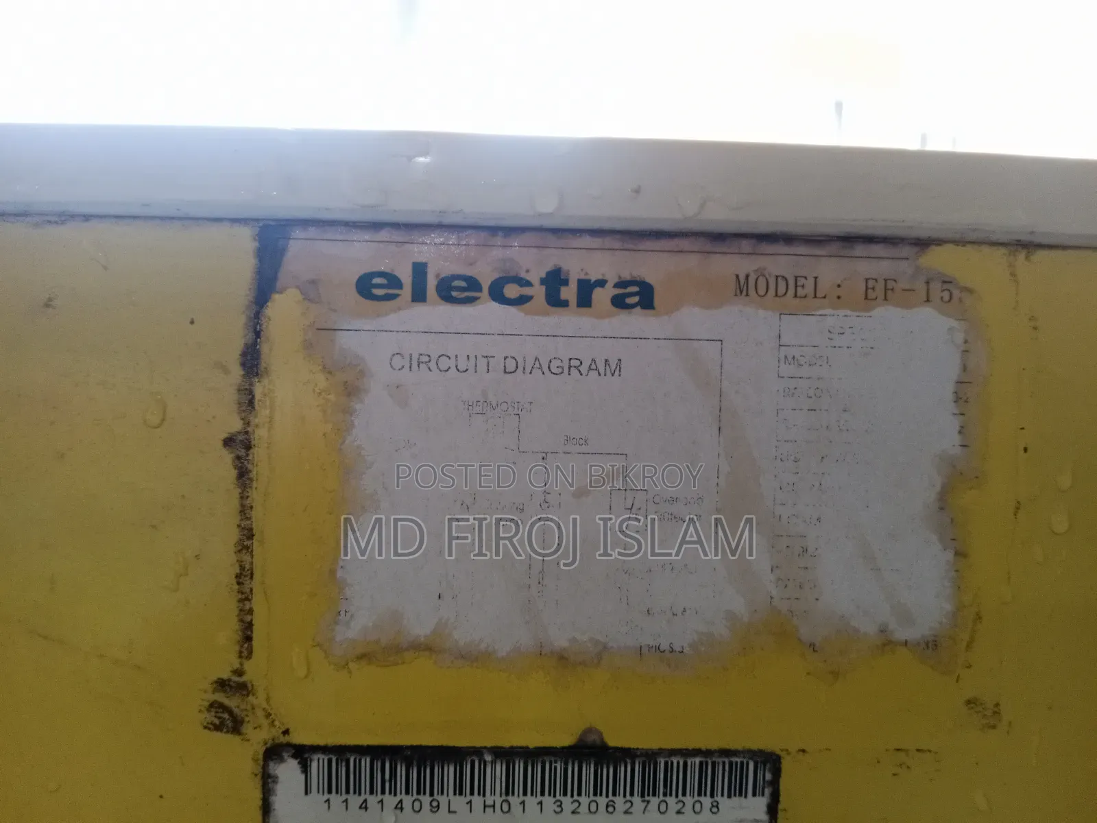 A good quality deep freezer will be sold, those who want to take it please inbox quickly