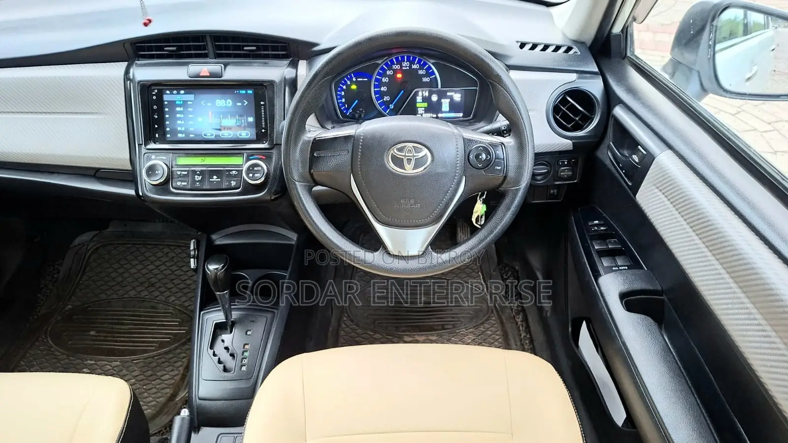 Toyota Axio 2013 White