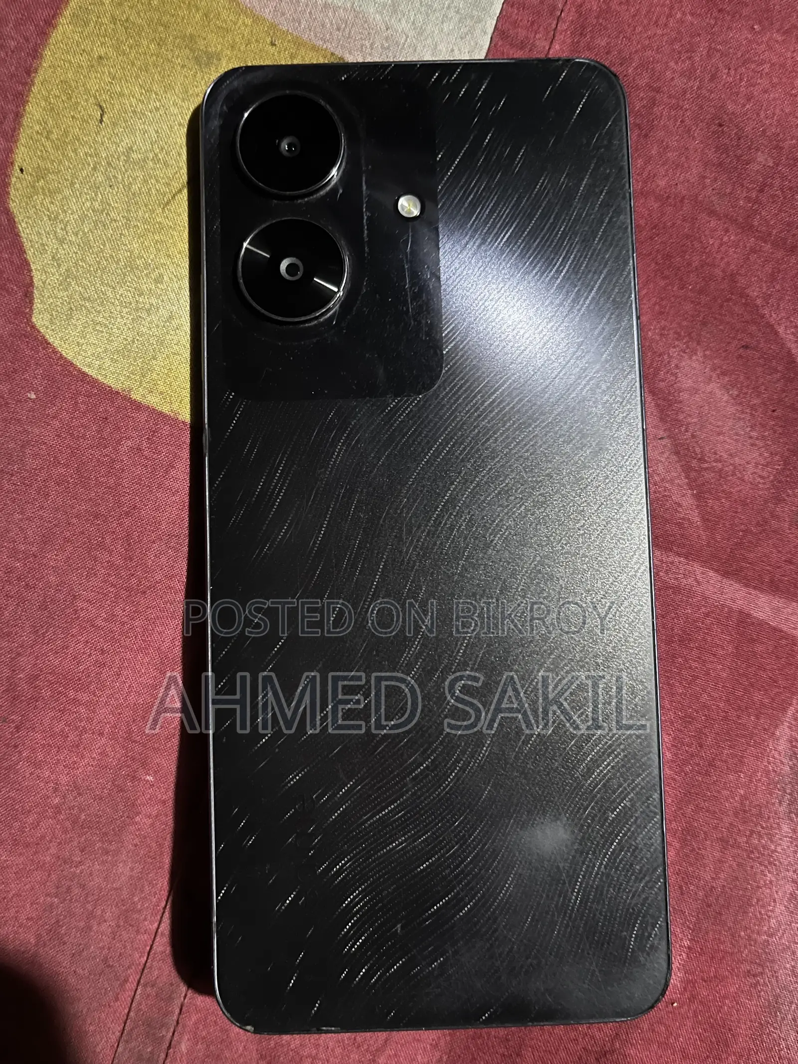 রিয়েলমি নোট ৬০ ১২৮ জিবি ব্ল্যাক