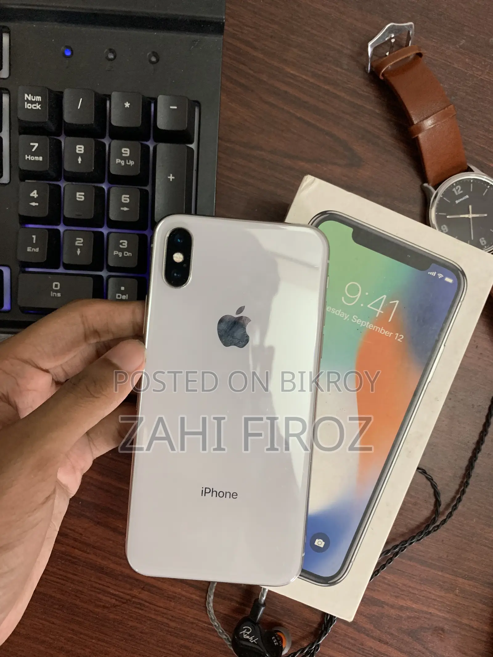 অ্যাপল আইফোন এক্স ৬৪ জিবি হোয়াইট