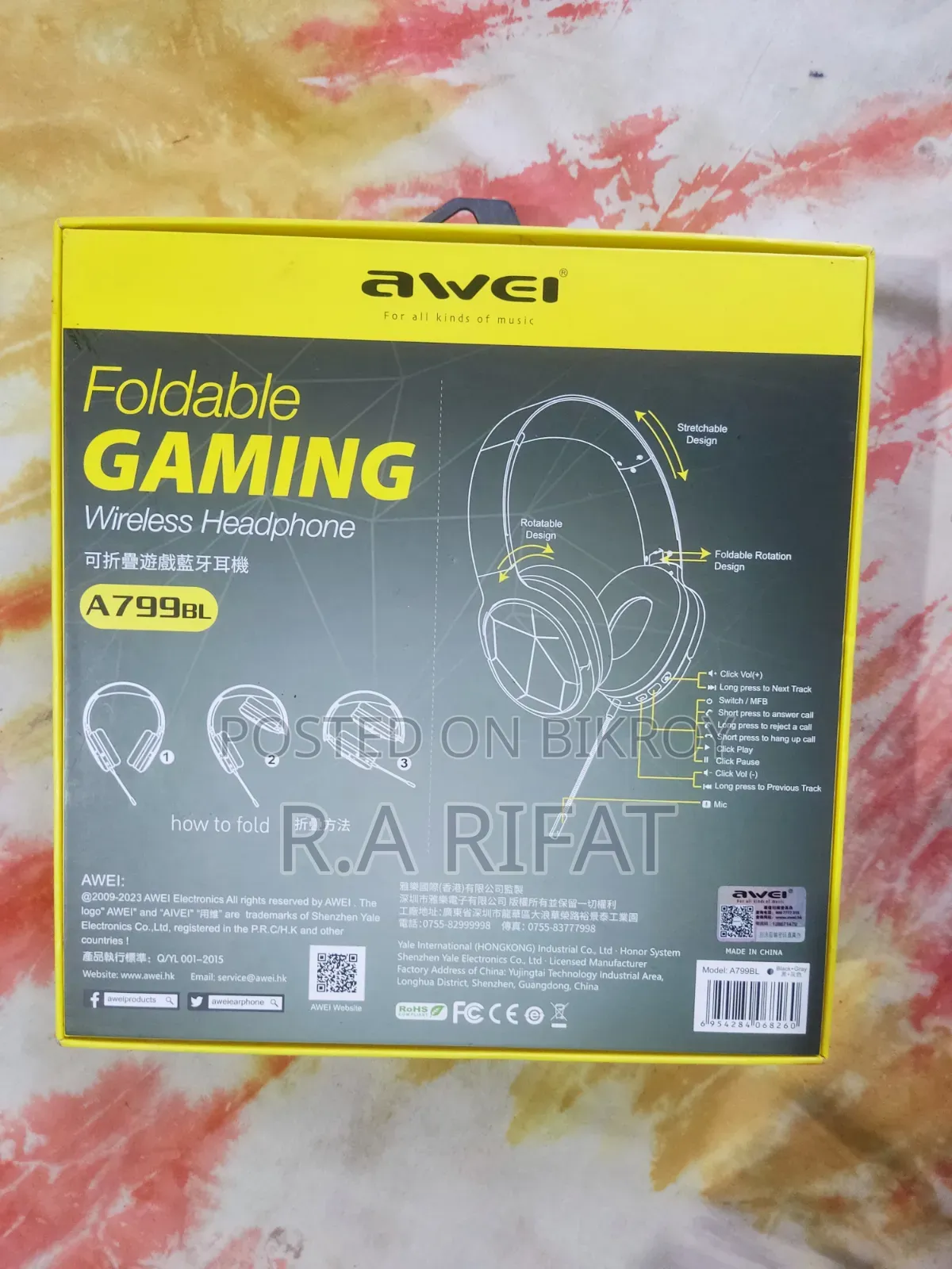 Awei Headphone