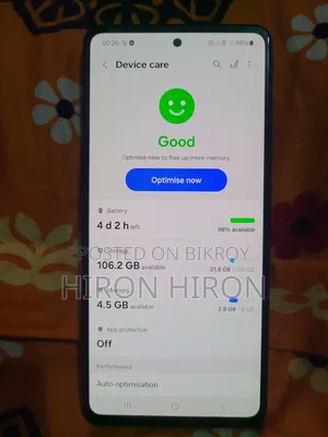 স্যামসাং গ্যালাক্সি এ৫২ ১২৮ জিবি ব্ল্যাক