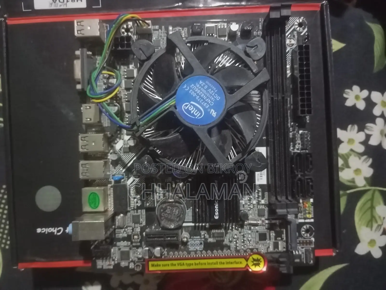 Desktop Computer 4GB Intel Core i3 SSD 500GB