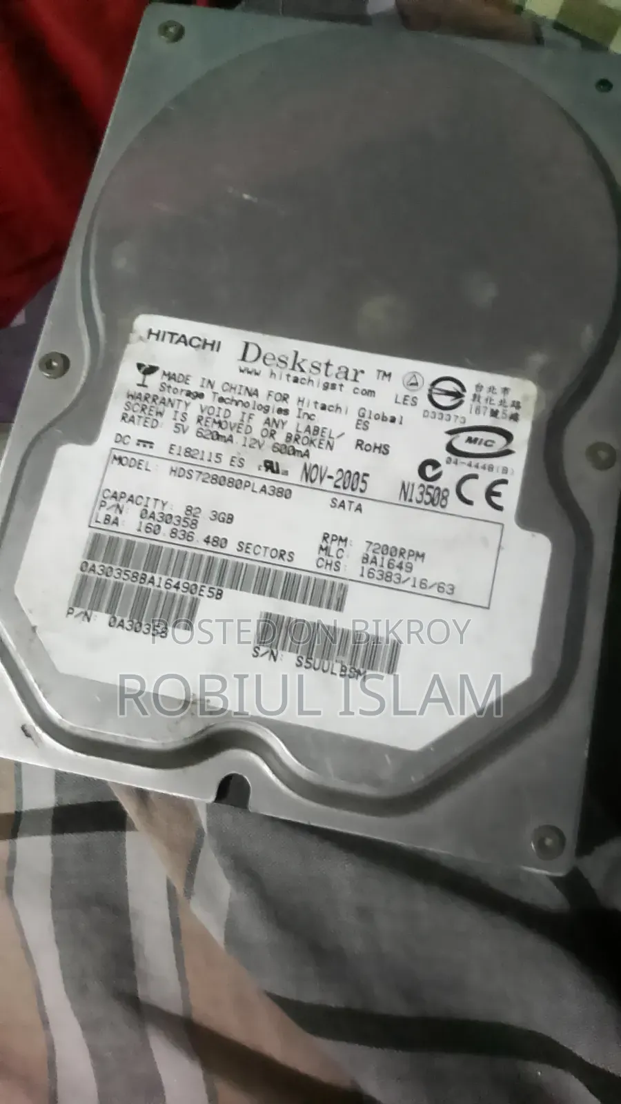 Hitachi Hard Disk