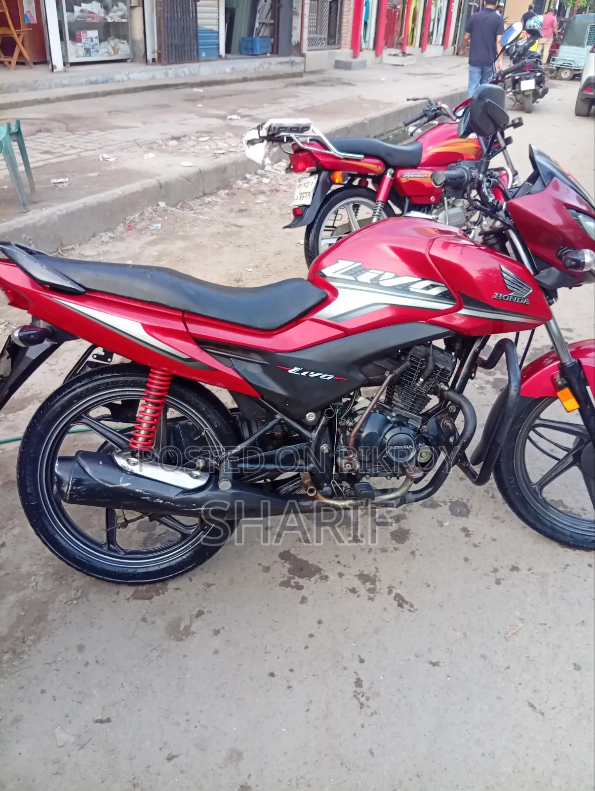 Honda Livo 2018 Red