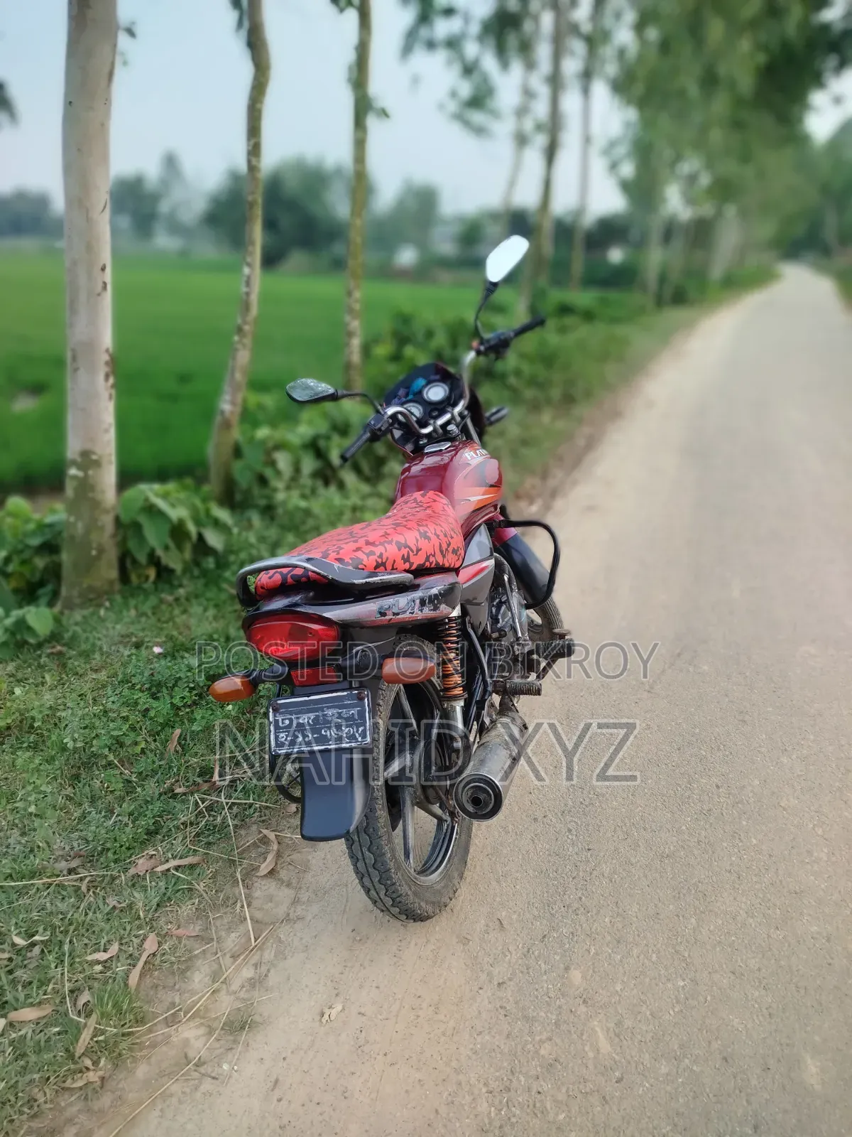 Bajaj Platina 100 2009 Red