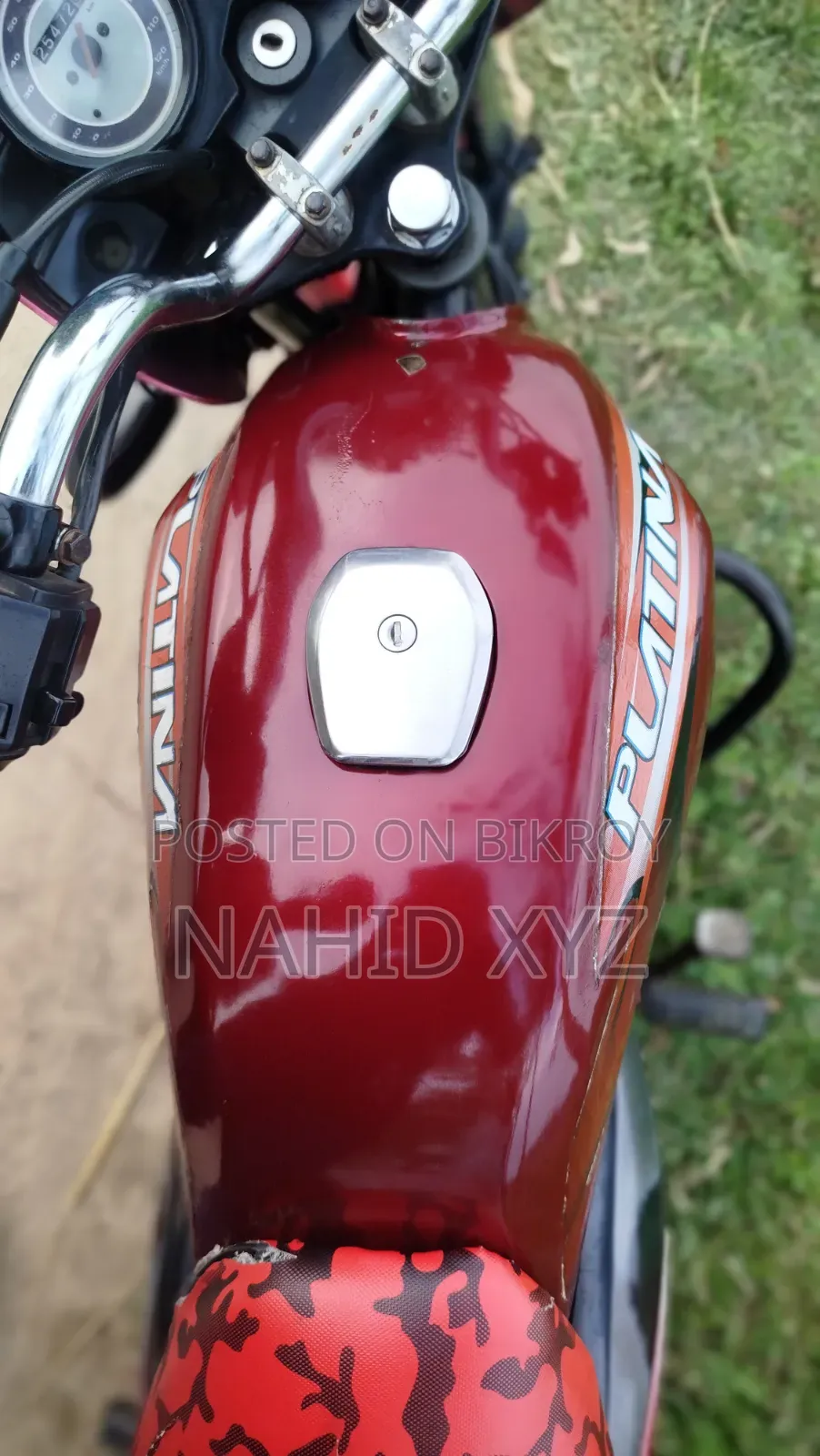 Bajaj Platina 100 2009 Red