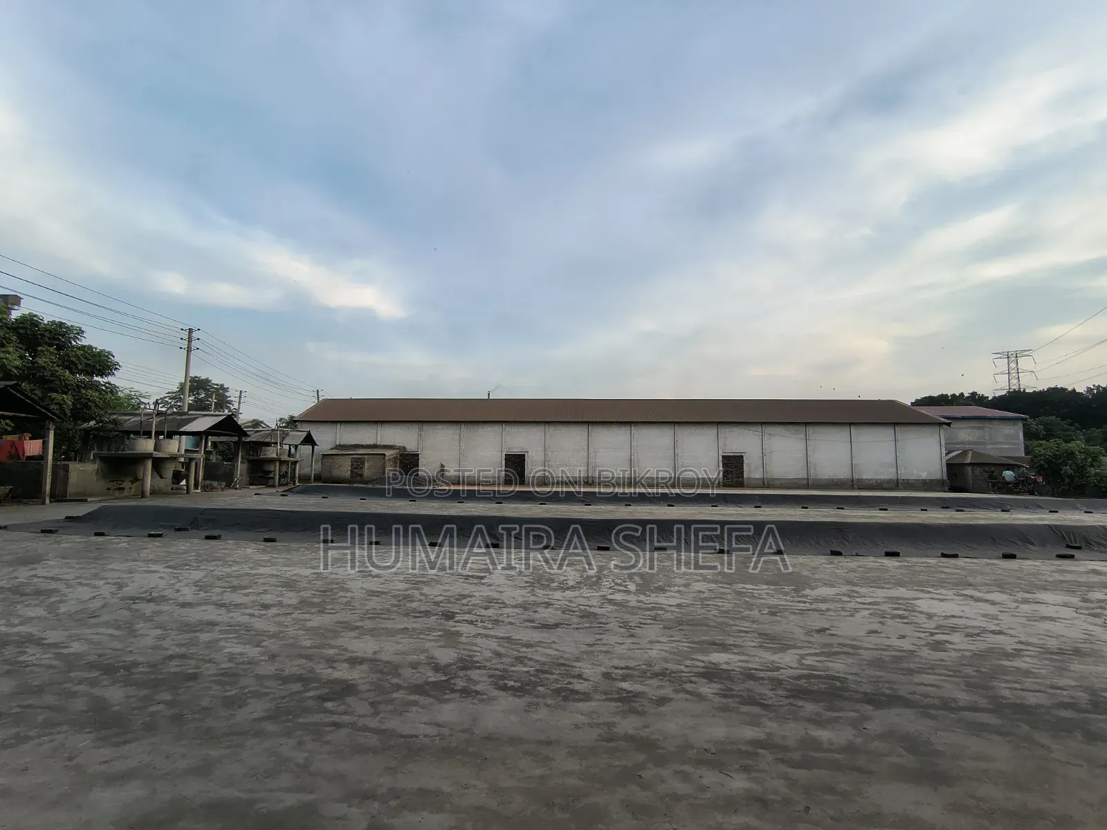 50 Katha Land with Rice Mill for Sale
