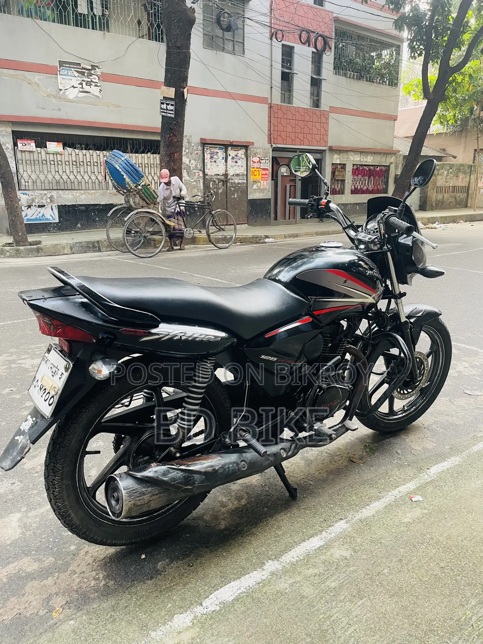 Honda Shine SP 2015 Black