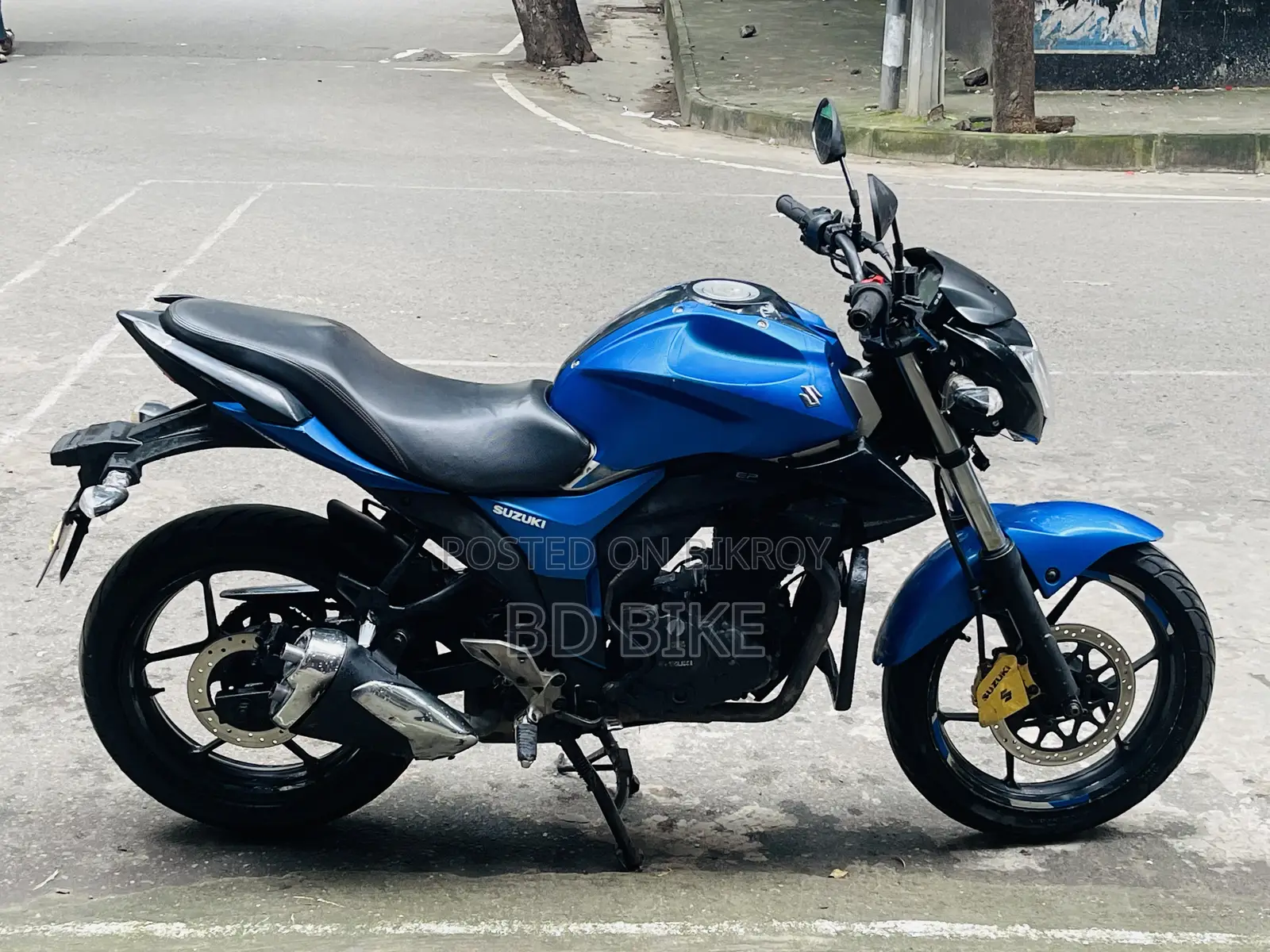 সুজুকি জিক্সার ২০১৭ ব্লু