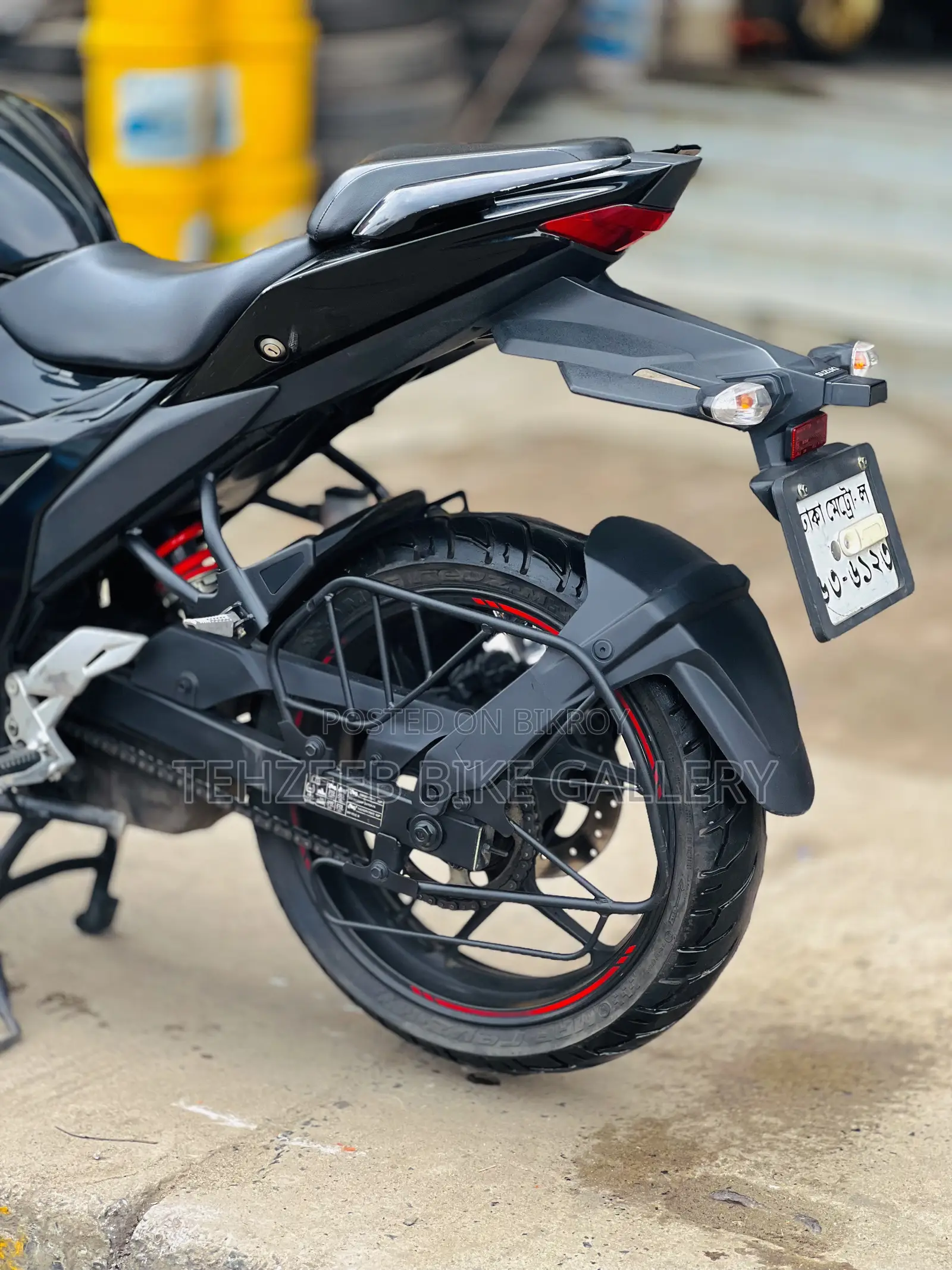 Suzuki Gixxer 2024 Black