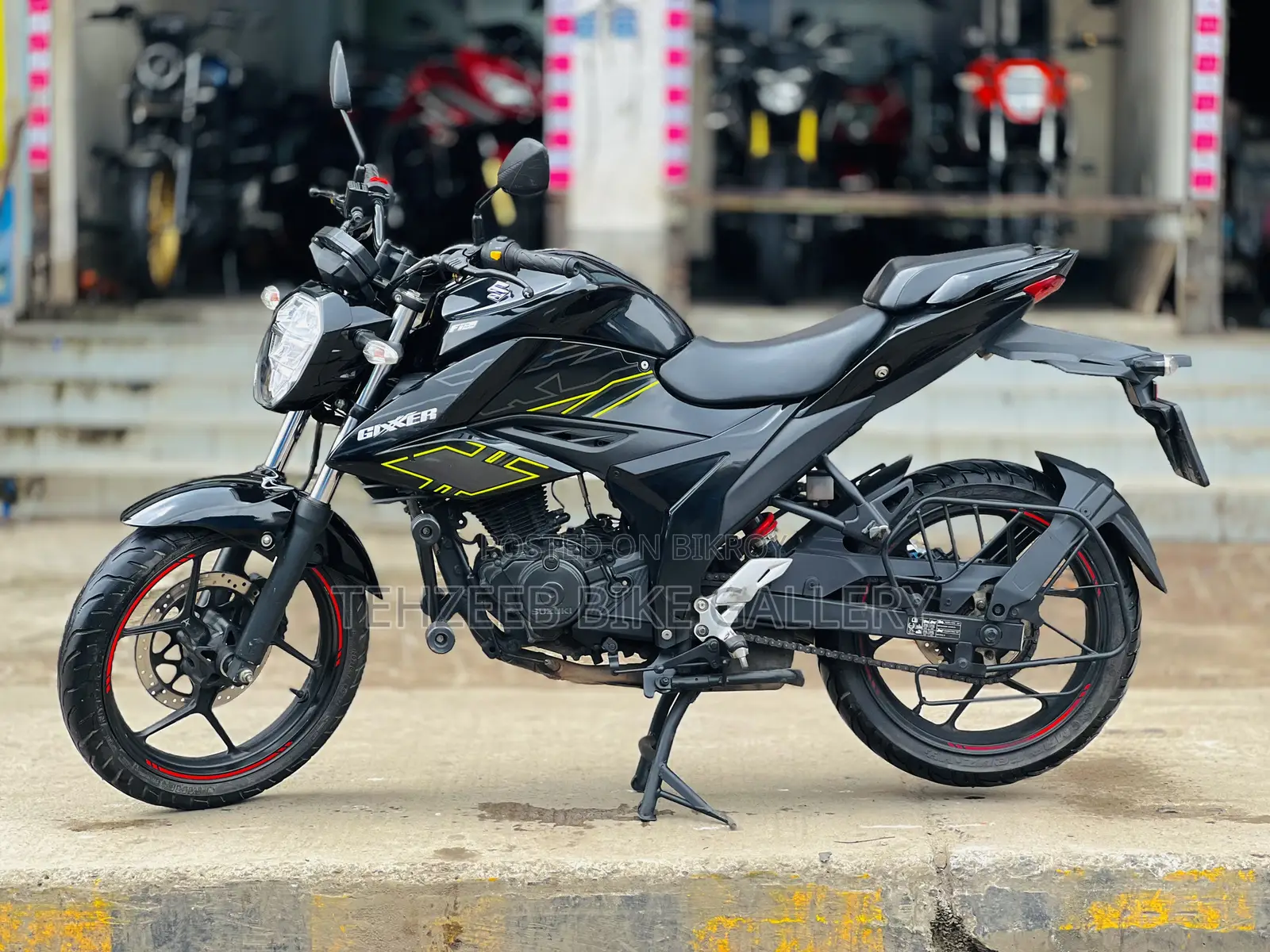 Suzuki Gixxer 2024 Black