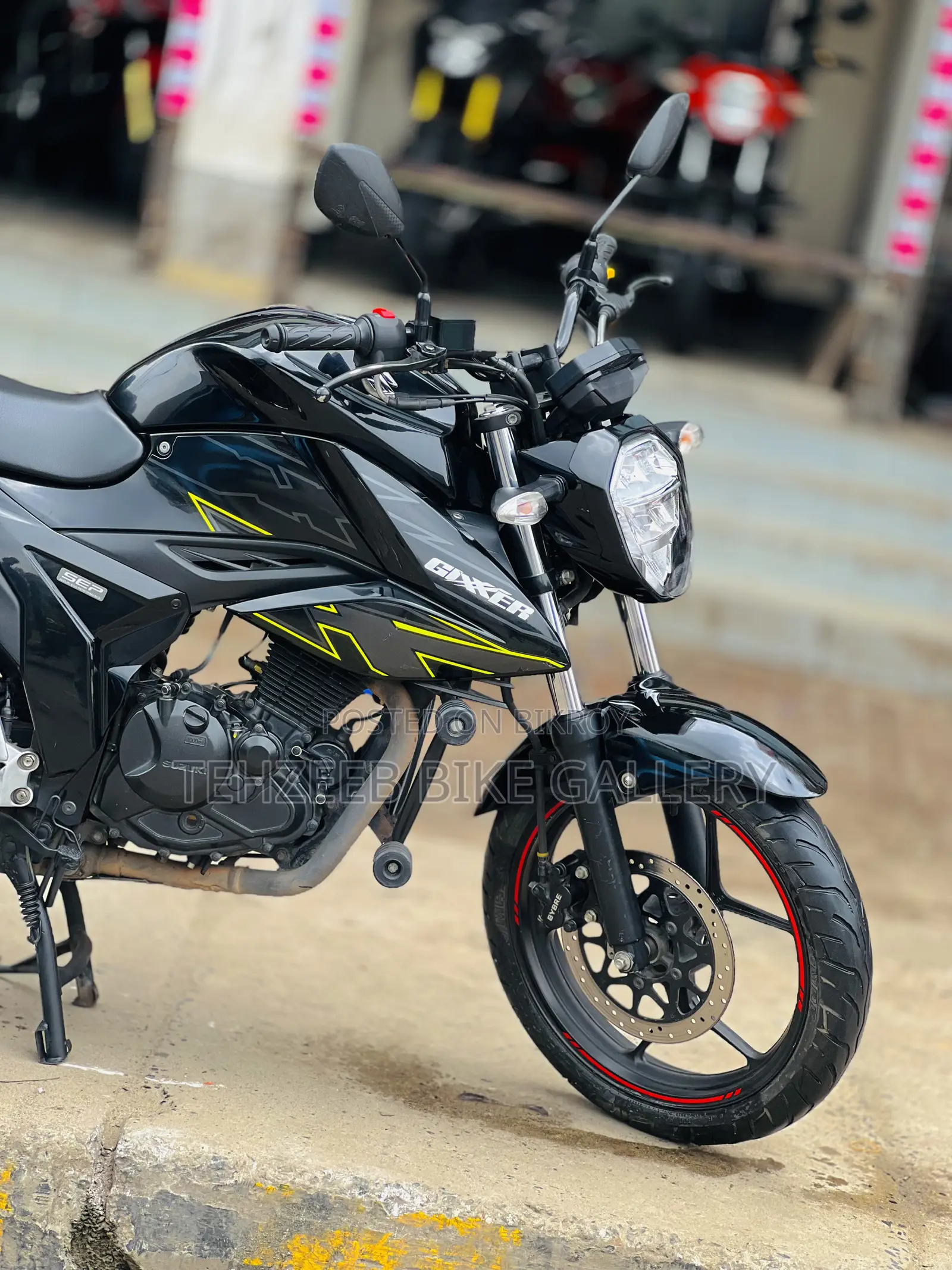 Suzuki Gixxer 2024 Black