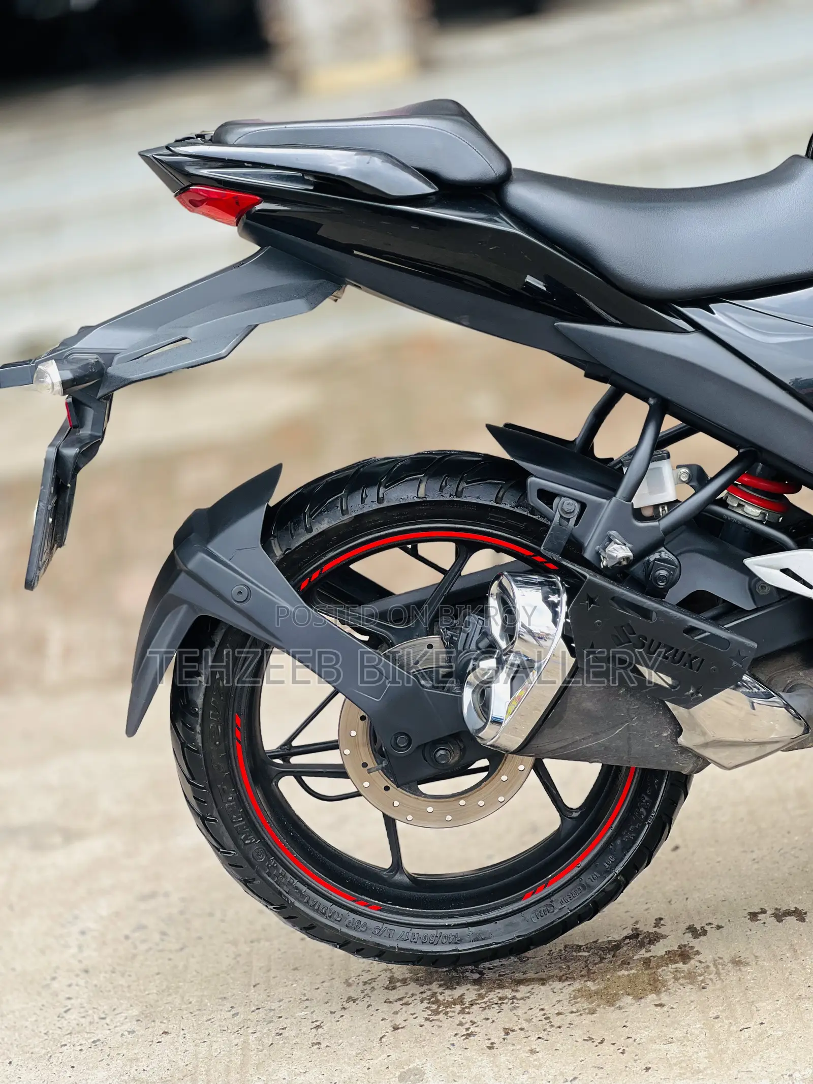 Suzuki Gixxer 2024 Black