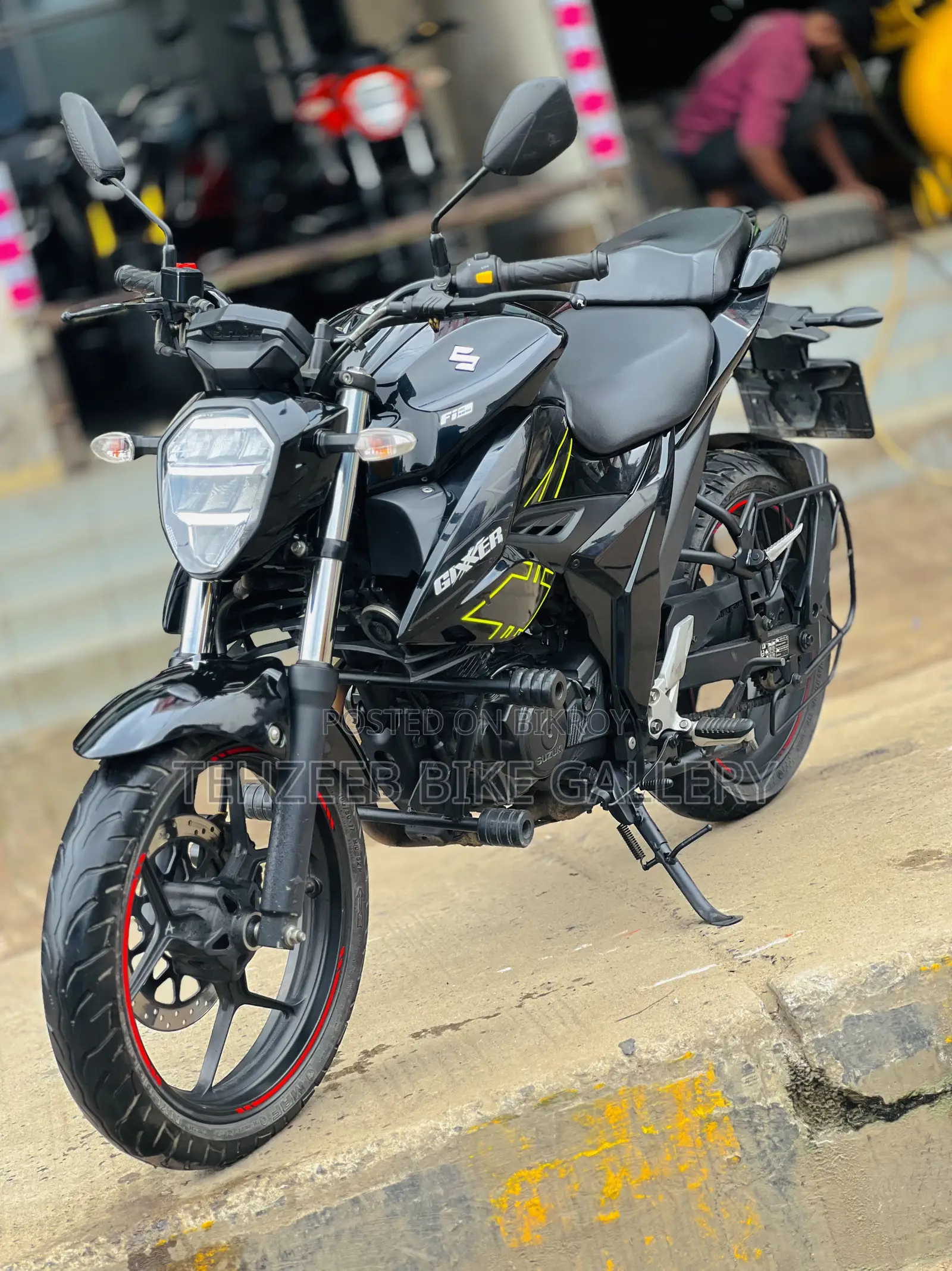 Suzuki Gixxer 2024 Black