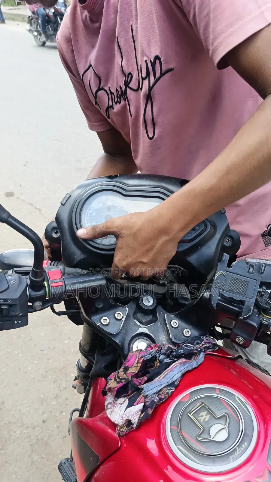 Bajaj Pulsar 150 2014 Red