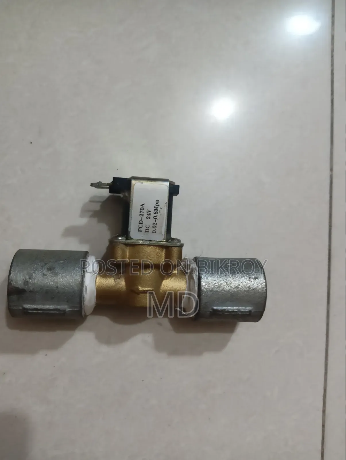 DC Water Valve 3/4" 24V