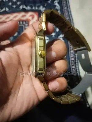 Fossil Inscription Multifunction Gold-Tone Watch (Model: BQ2656)