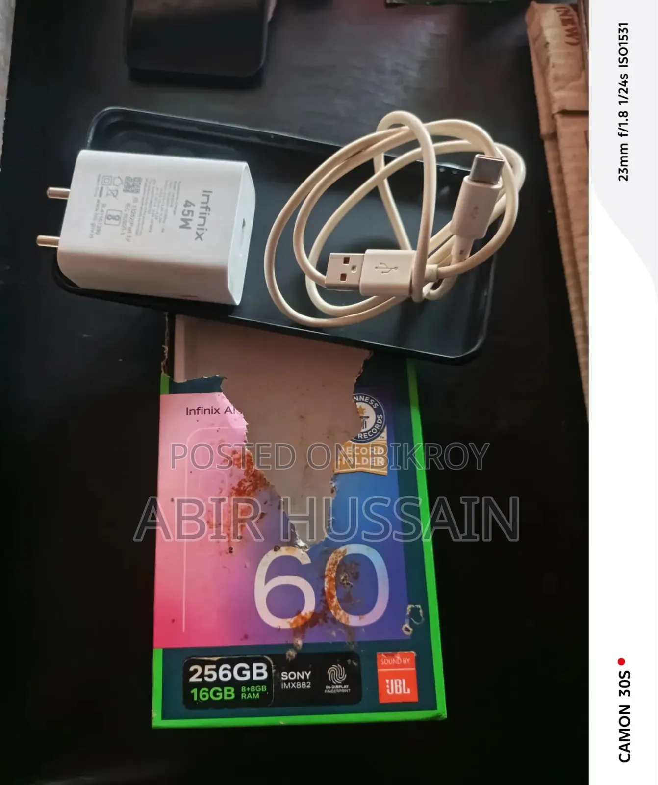 Infinix Hot 60 Pro+ 256 GB Black